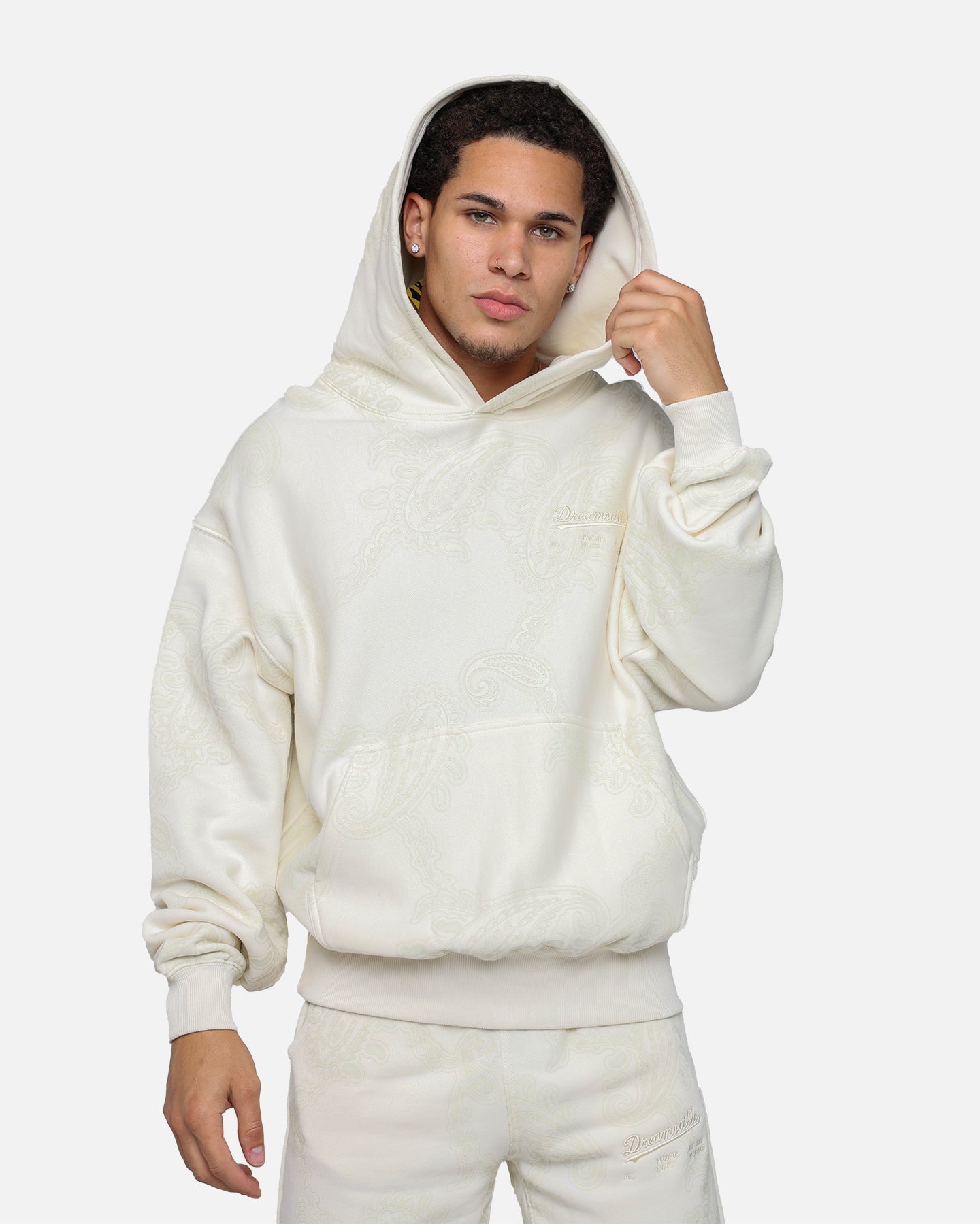 Dreamville Records Hoodie Cream、mySite、zt4zffjzw