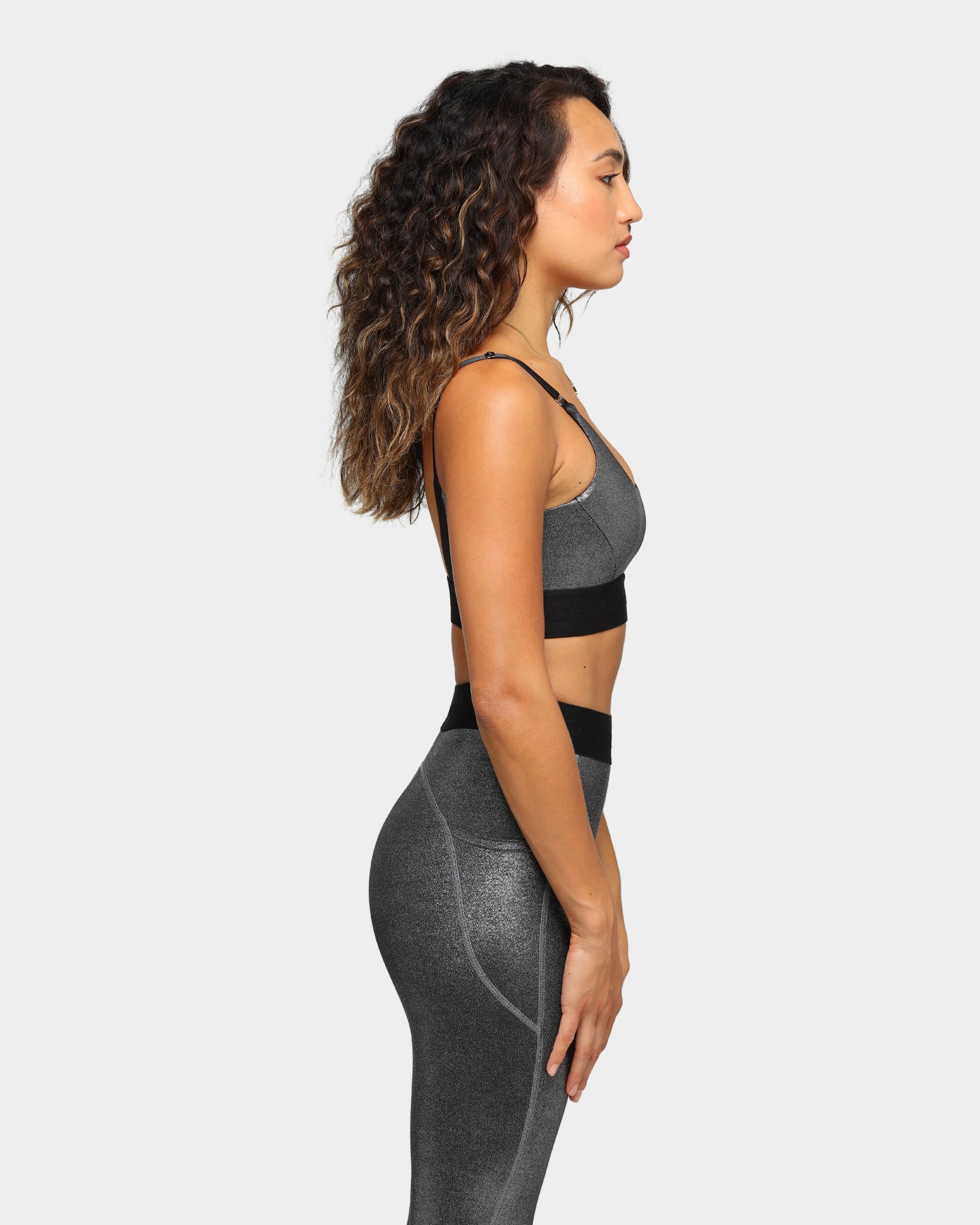 Dead Sport Women's Phantom Crop Silver/Black/Metallic、mySite、zt4zffjzw