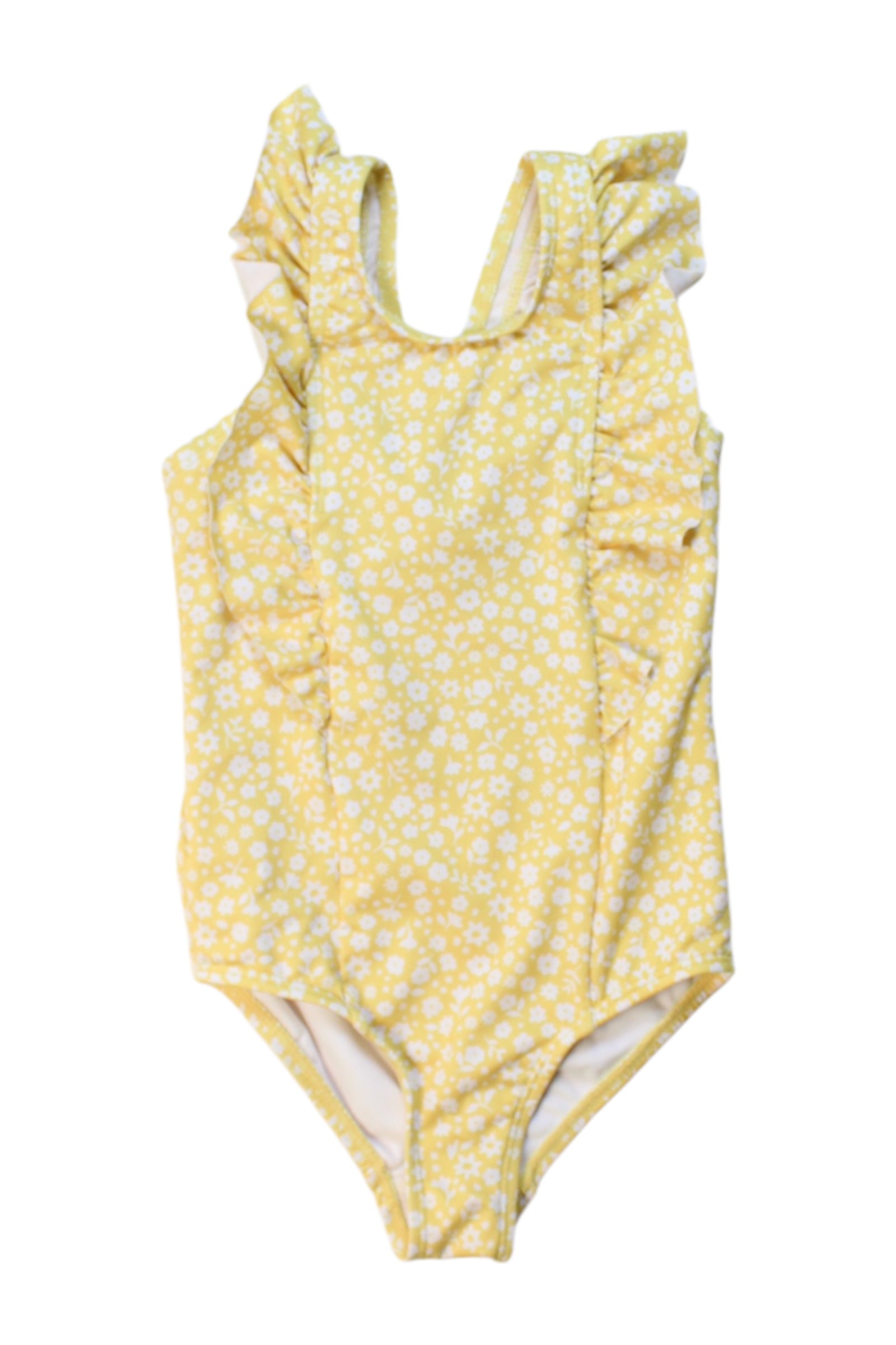 Polarn O. Pyret Ruffled Swimsuit 4-6T、mySite、g9winljtr