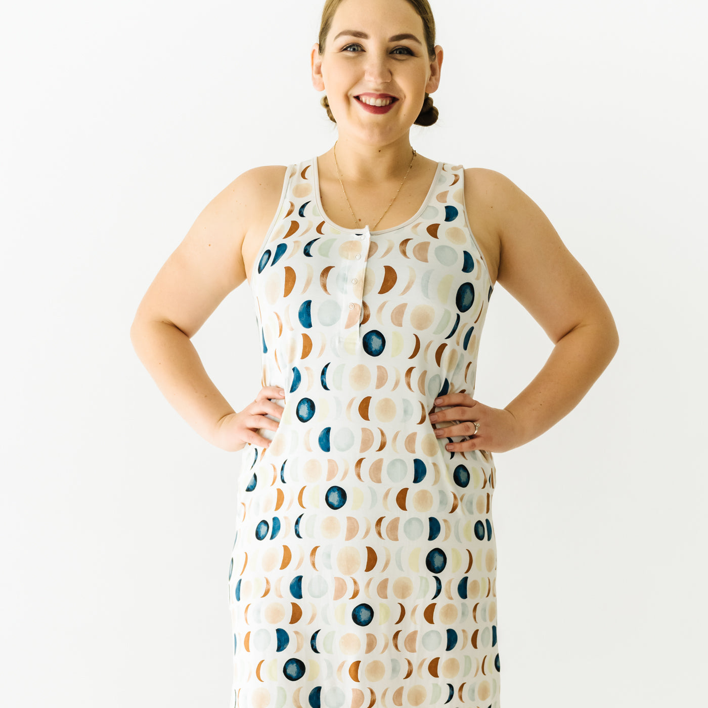  Luna Neutral Women's Tank Nightgown、mySite、layawaytickets