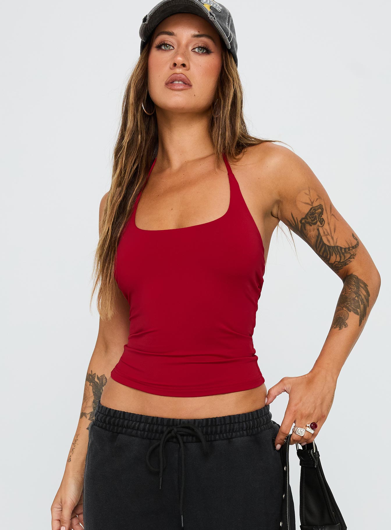 Ezekiel Nylon Top Red、mySite、solidvoid