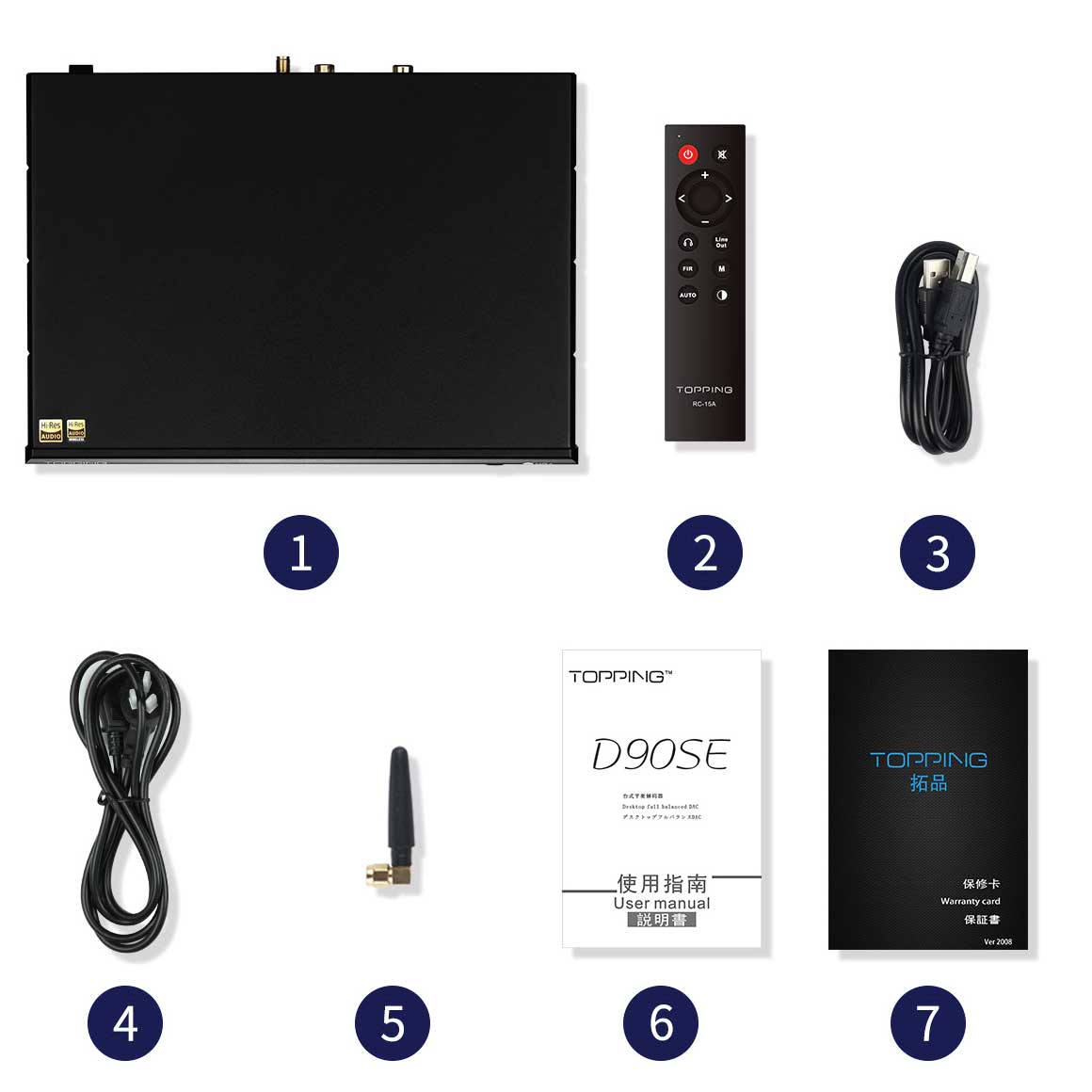  Topping - D90SE、mySite、merchandisen