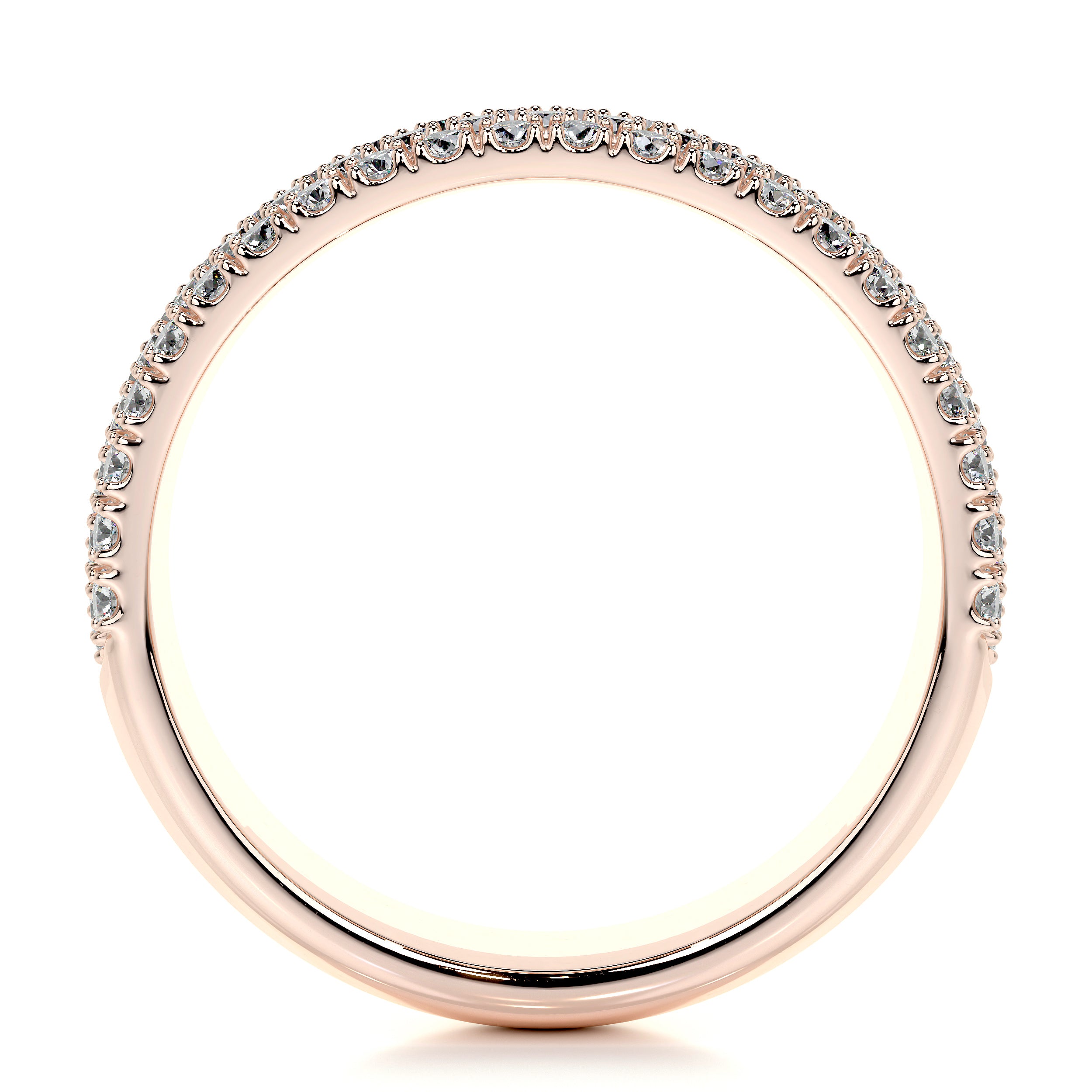 Dakota Lab Grown Diamond Wedding Ring (1.2 Carat) -14K Rose Gold、mySite、hinf8tx79