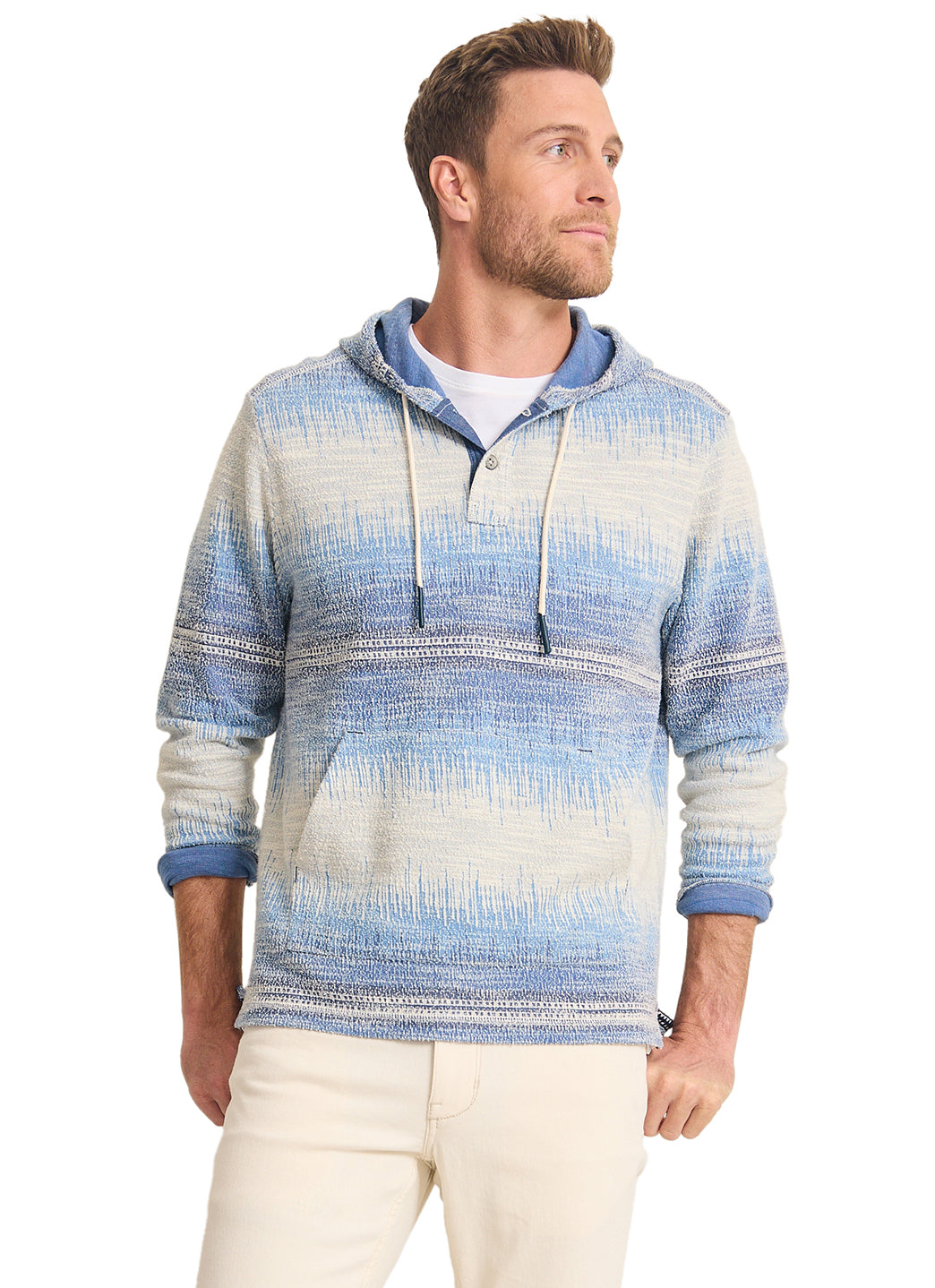 Tommy Bahama Men's Lapis Skies Baja Hoodie、mySite、noshort
