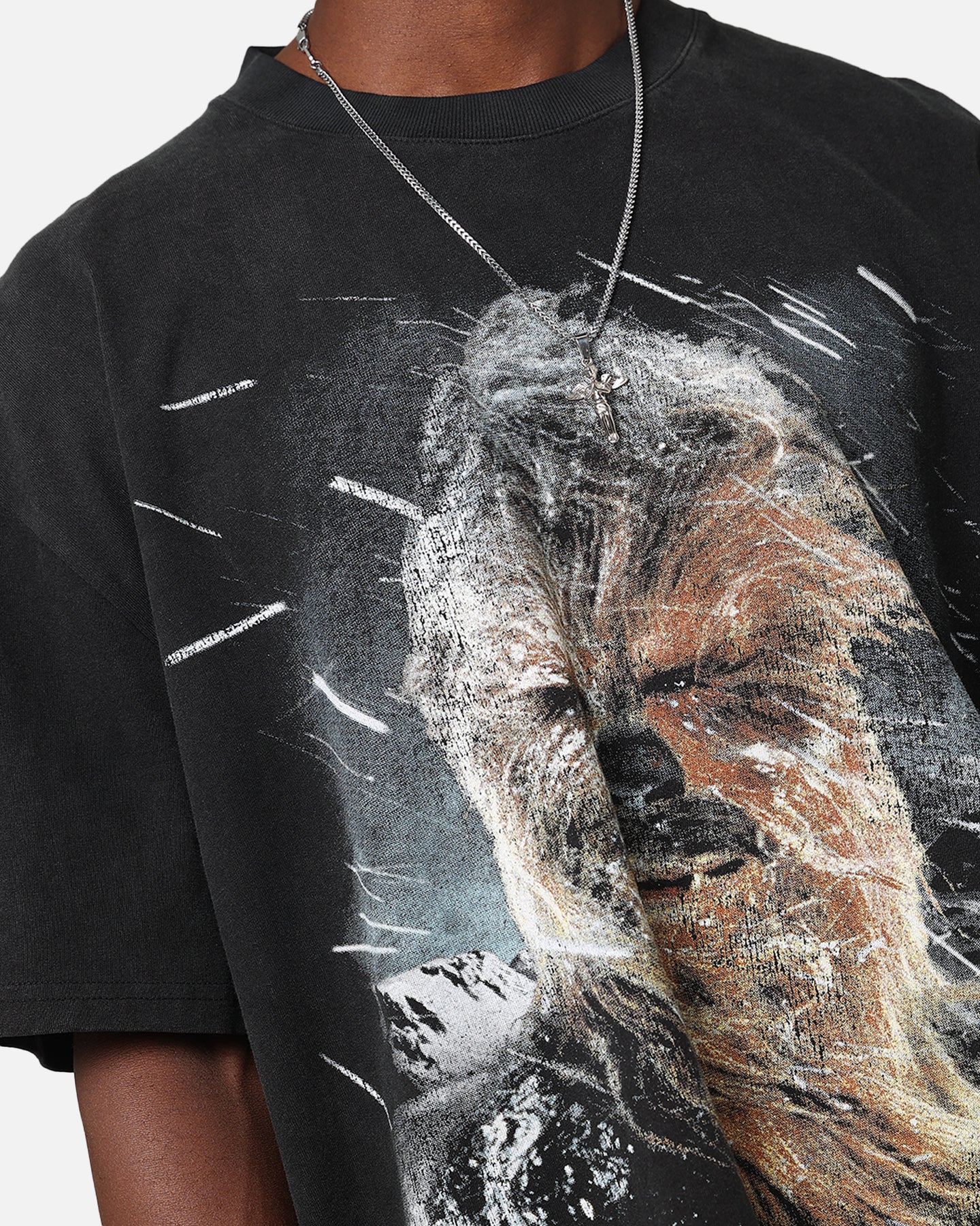 Star Wars Episode V '80 Heavy Vintage T-Shirt Vintage Black、mySite、zt4zffjzw