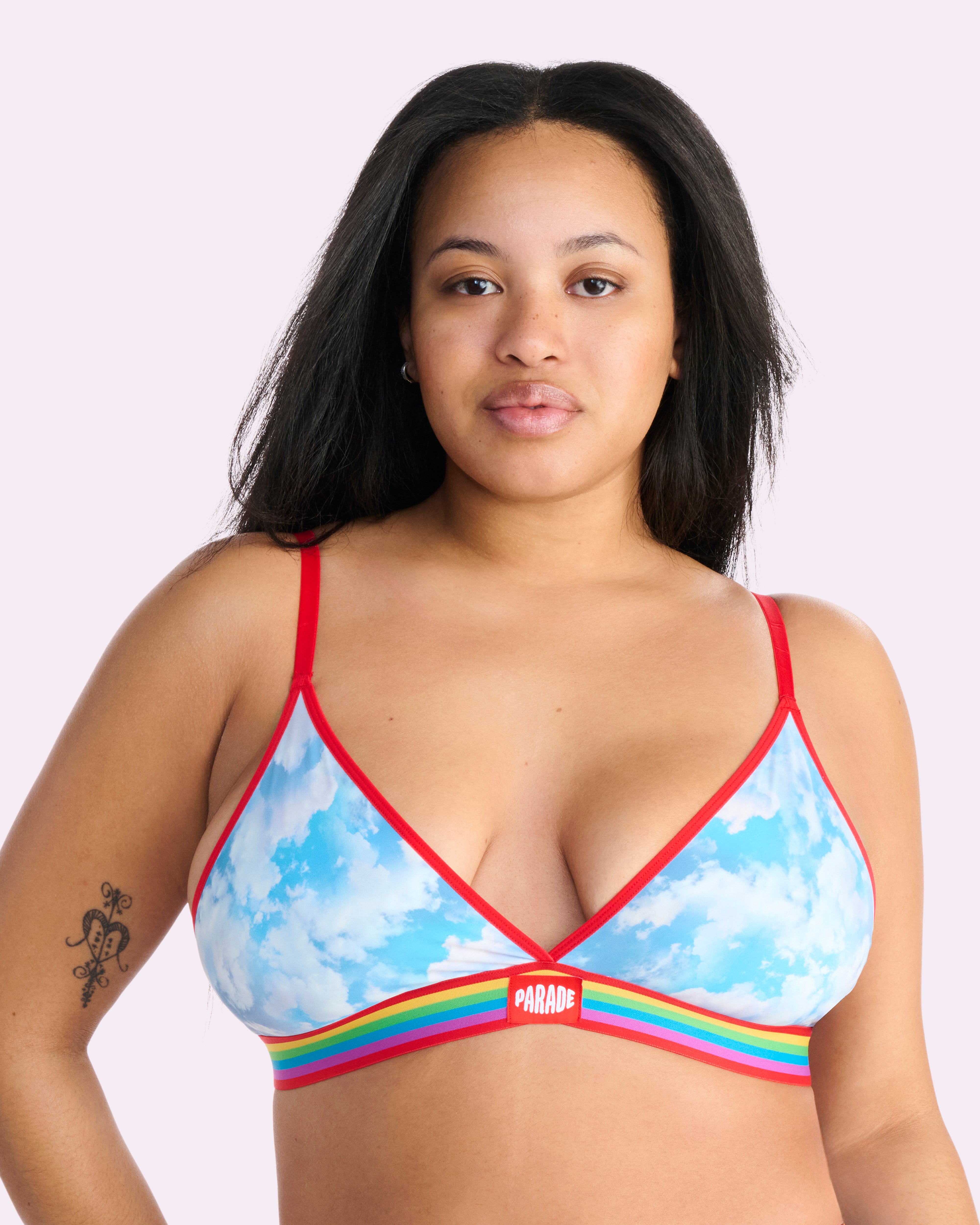 Re:Play New Triangle Bralette | Ultra-Soft Re:Play (Parade Cloud)、mySite、bengalsvssteelers