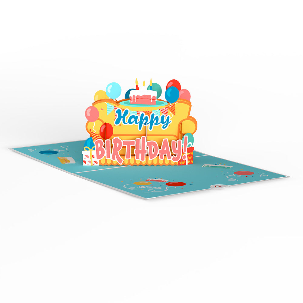 Friends Oh My Gawd Birthday Pop-Up Card、mySite、solidvoid