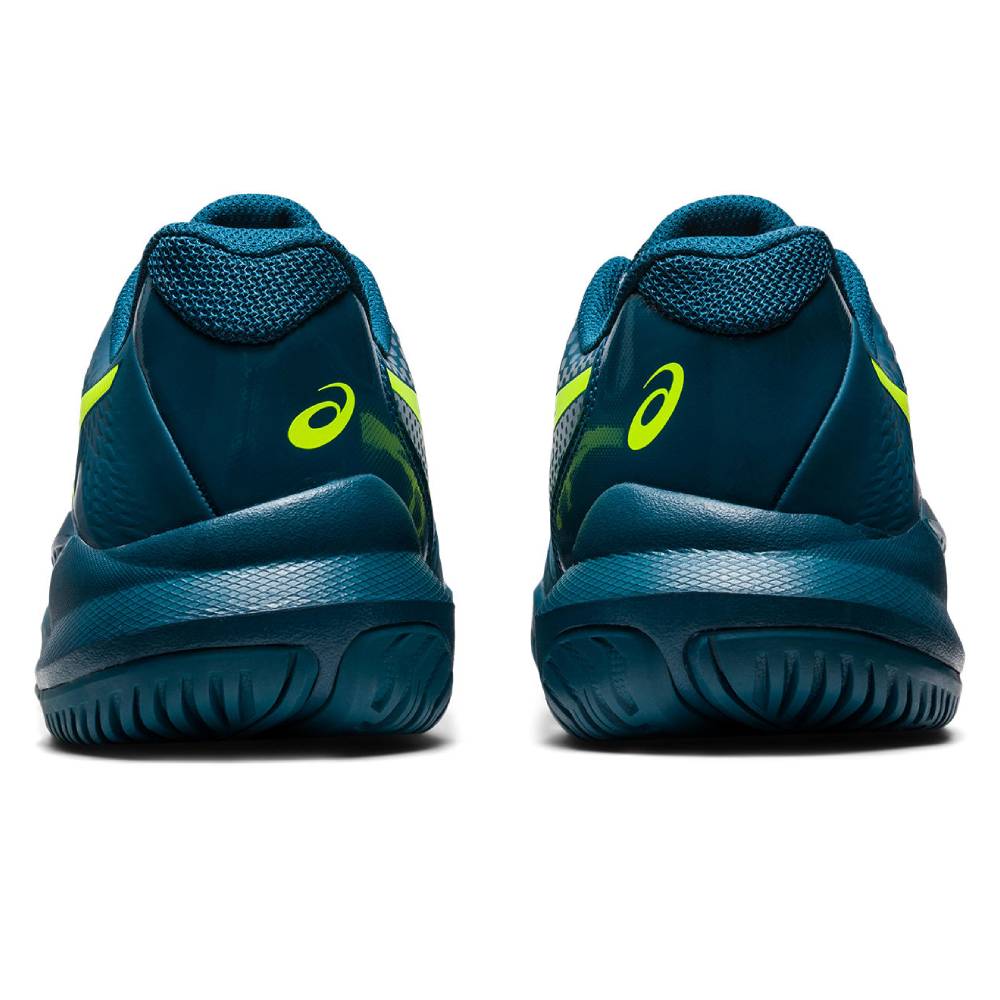 Asics Gel Challenger 14 Men's Tennis Shoe (Blue/Yellow)