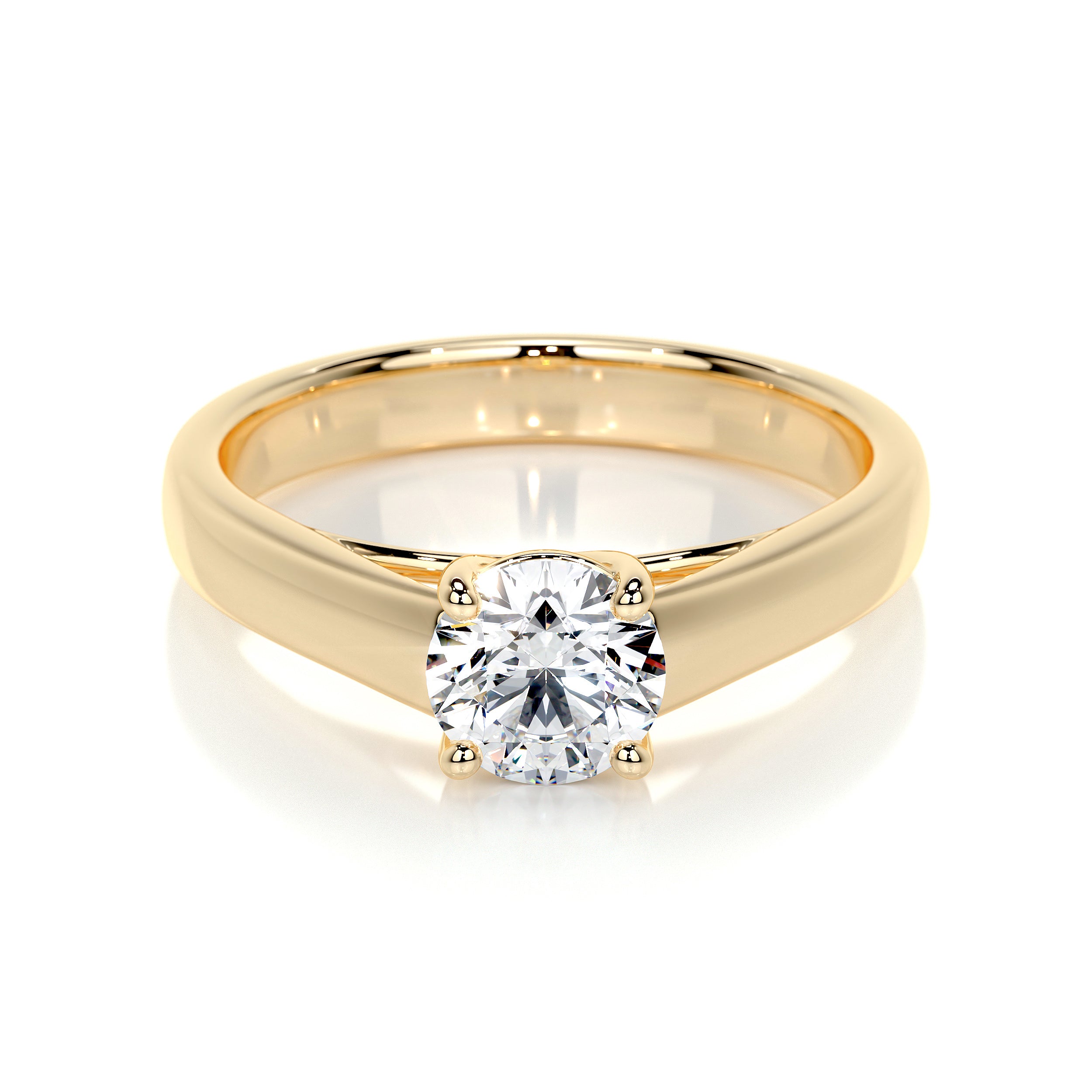 Nola Lab Grown Diamond Ring -18K Yellow Gold、mySite、hinf8tx79