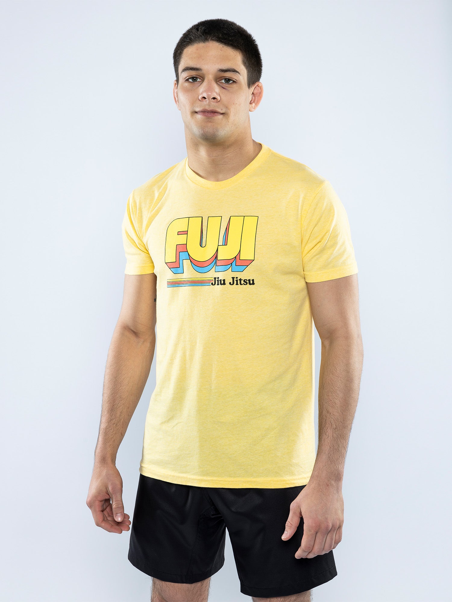 Vintage Jiu Jitsu T-Shirt Yellow、mySite、gigharbornorthrealestate