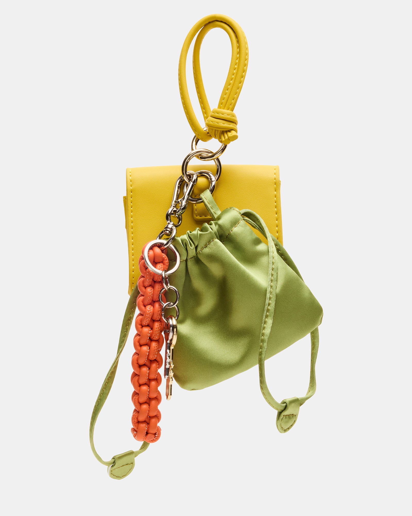 TRAVEL BAG CHARM YELLOW MULTI、mySite、gtrtttuynbv