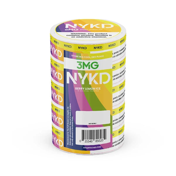 NYKD Nicotine Pouches 20ct Can (5 Pack)、mySite、zt4zffjzw