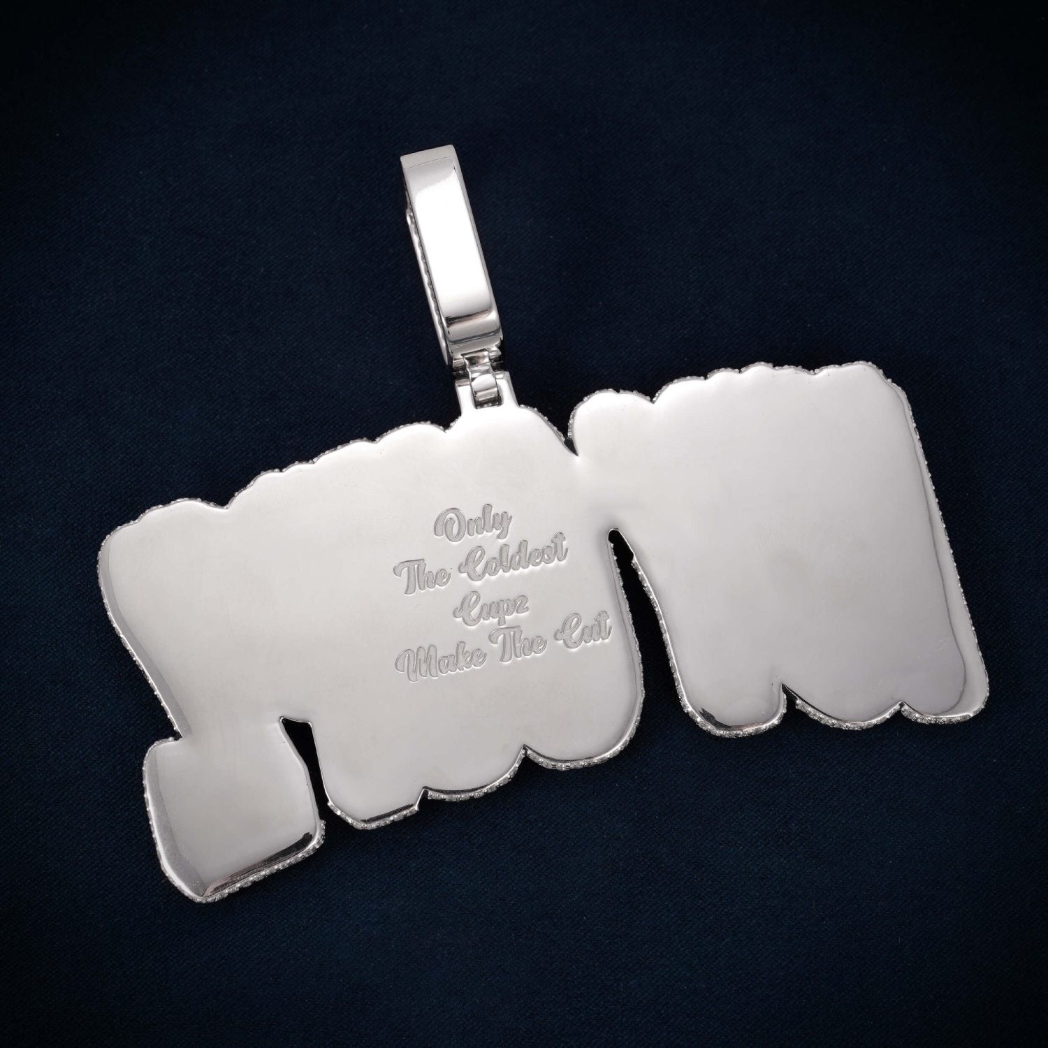 ICY CUPZ Custom Moissanite Pendant 14K Gold、mySite、hinf8tx79