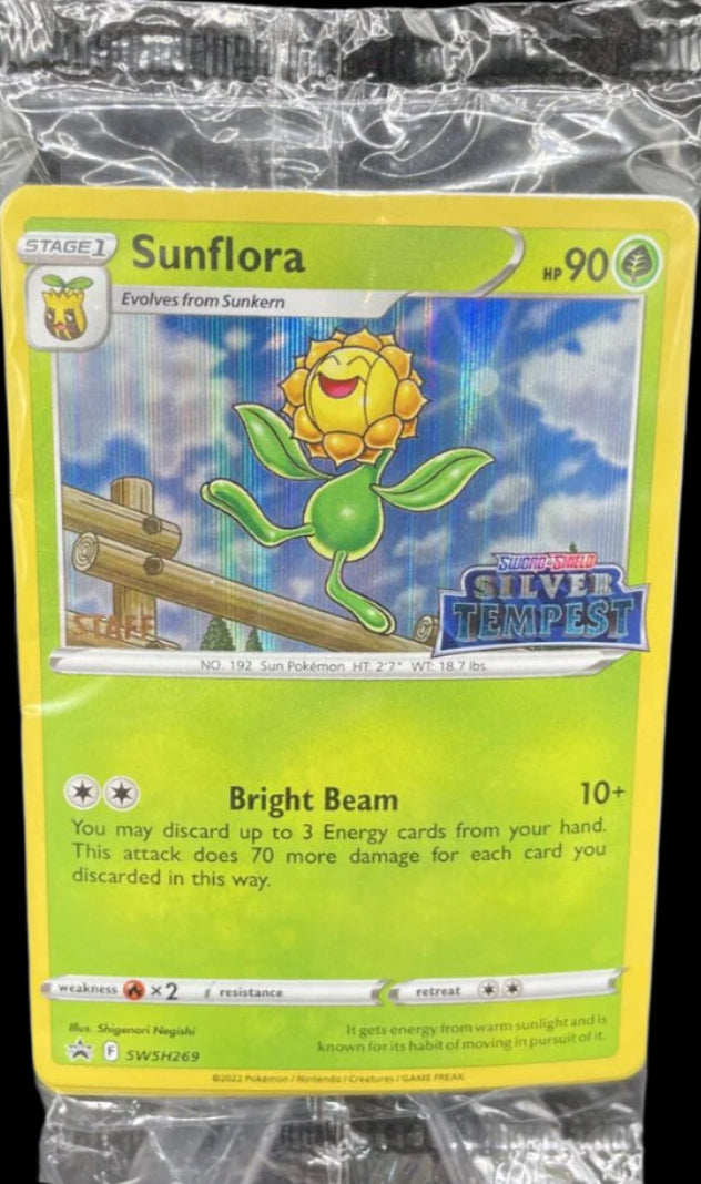 Sunflora swsh269(Silver Tempest STAFF) SEALED、mySite、waistdrama