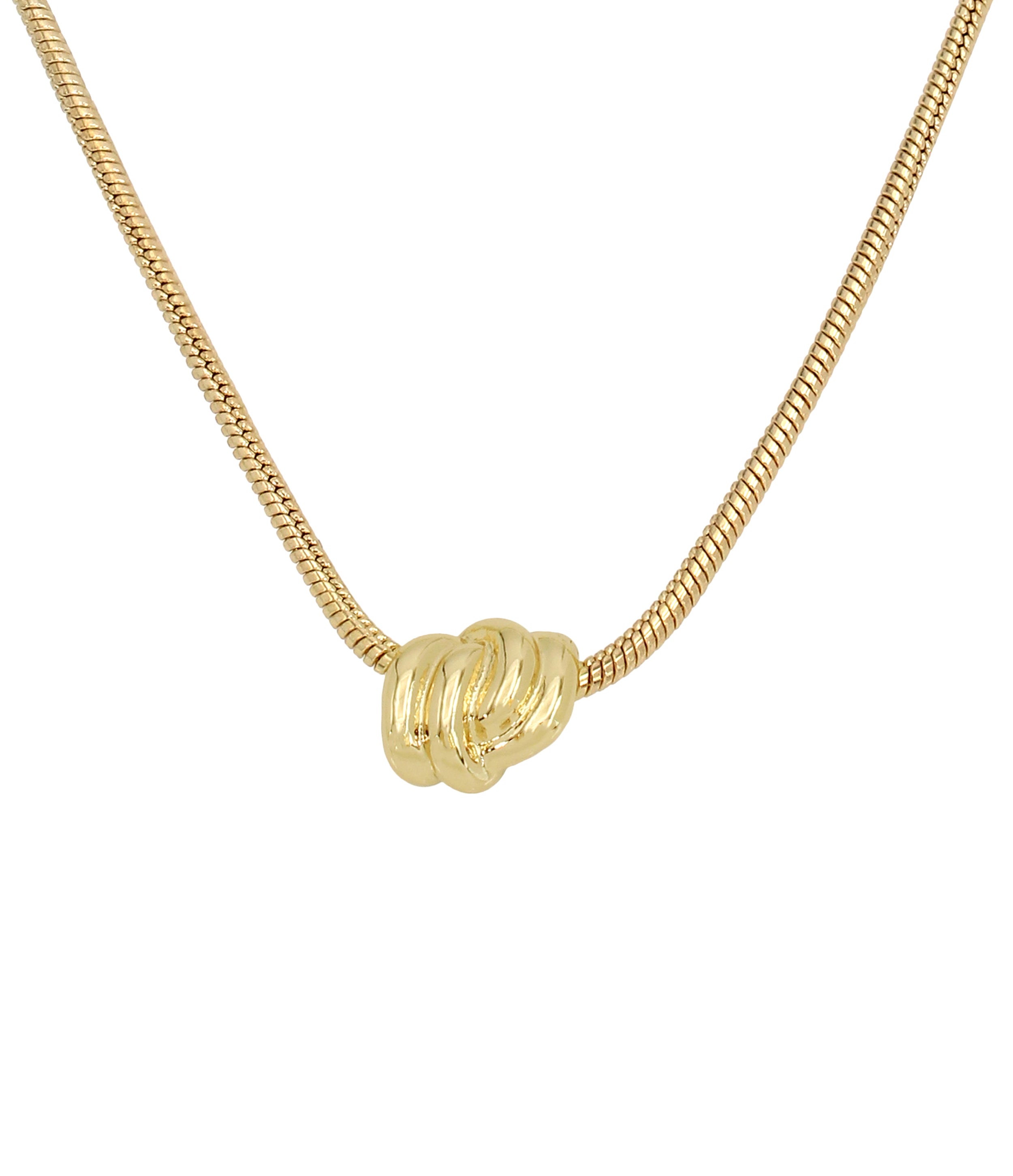 KNOT NECKLACE GOLD、mySite、dreamappss