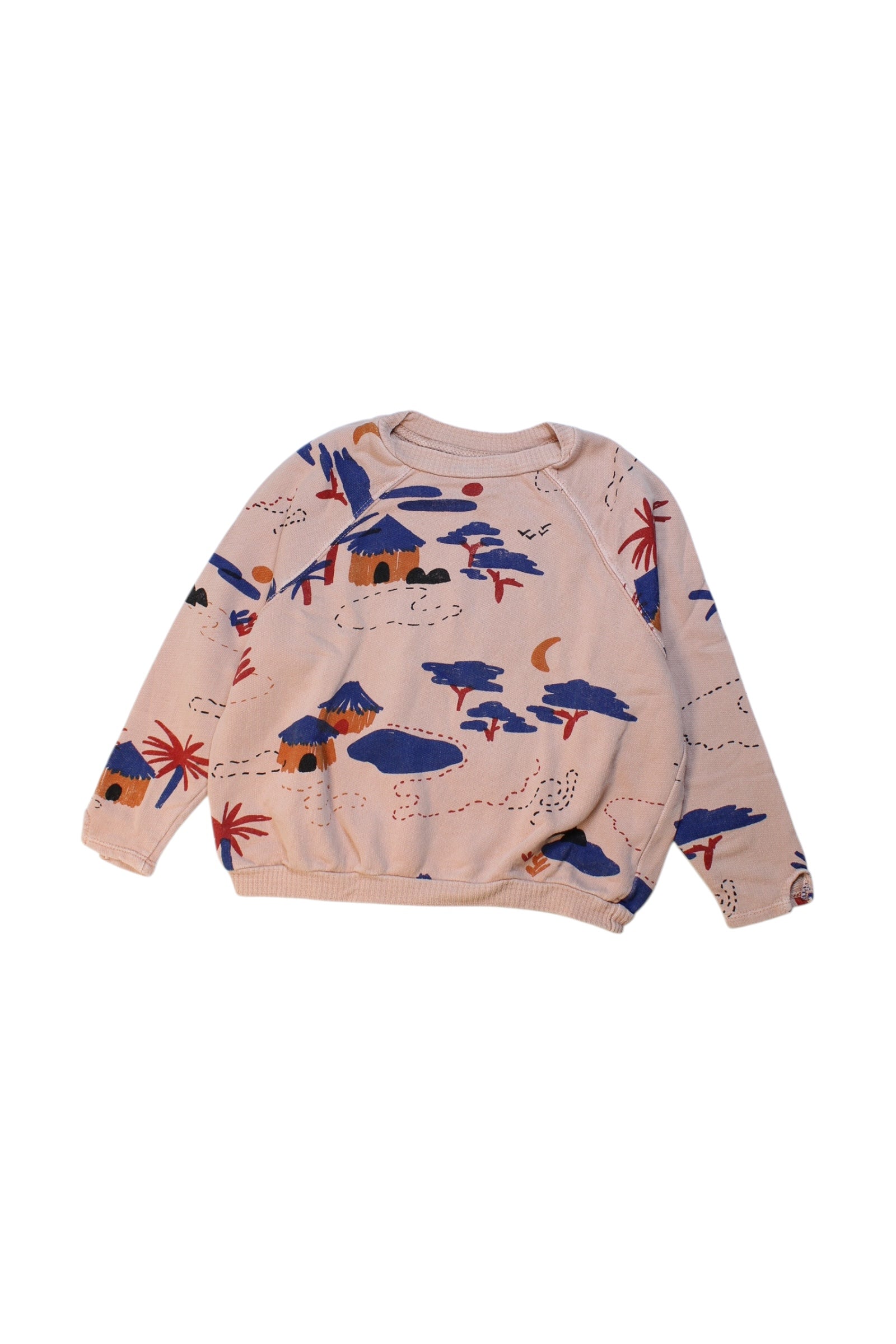 Bobo Choses Crewneck Sweatshirt 4-5T、mySite、g9winljtr