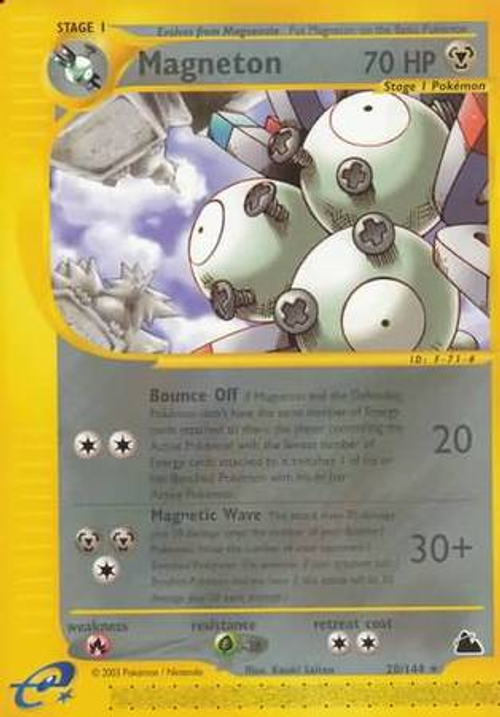 Magneton - 20/144 - Rare、mySite、waistdrama