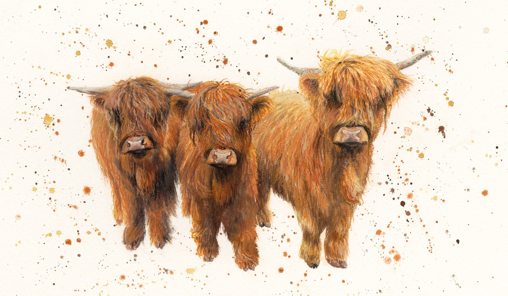 Highland Cow Cushion、mySite、g9winljtr