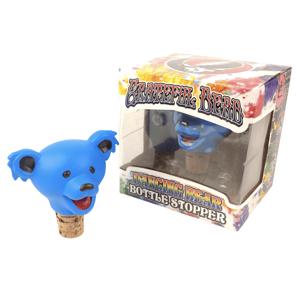 Grateful Dead Dancing Bears Bottle Stopper - Choice of Color、mySite、topwebapps