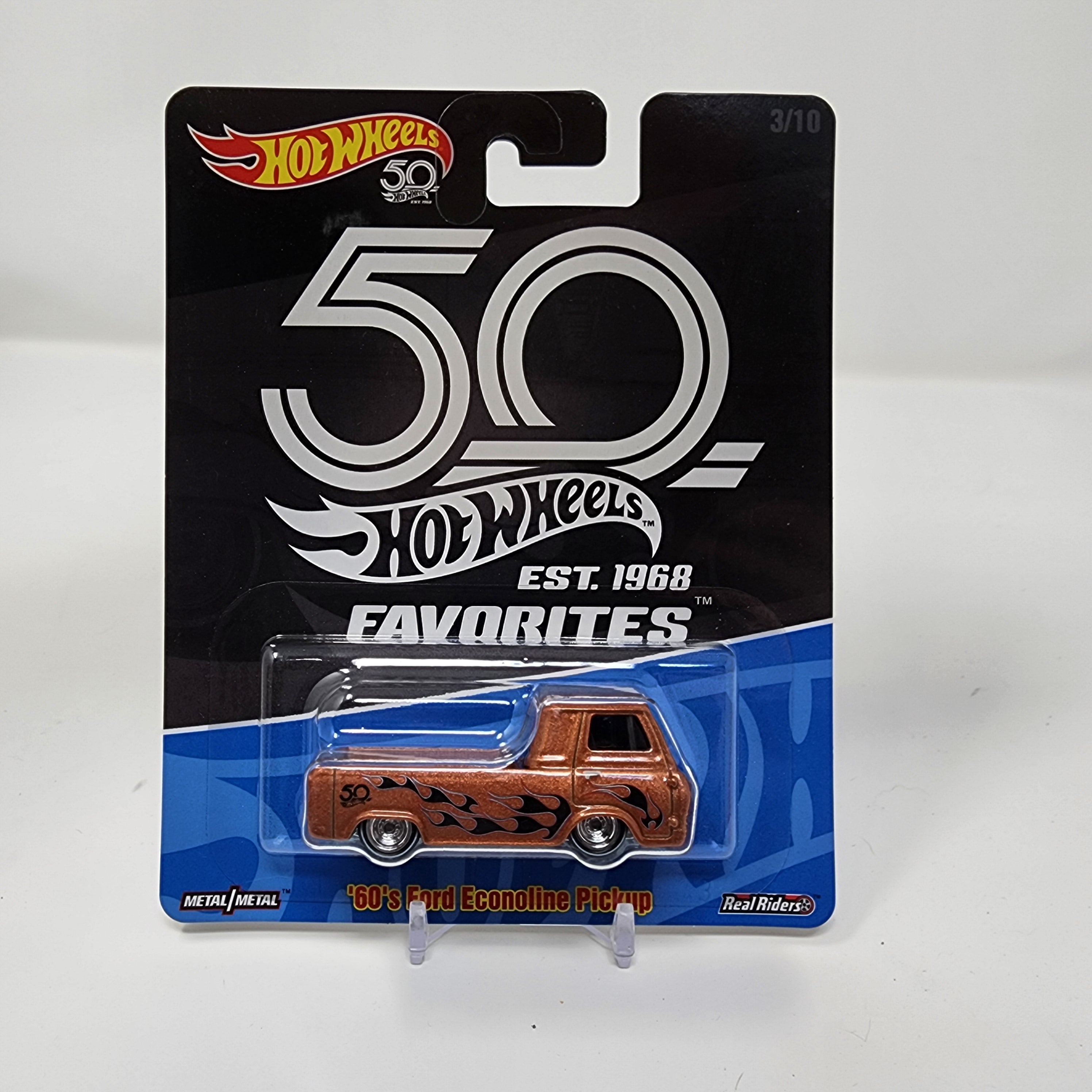 '60's Ford Econoline Pickup * Hot Wheels 50th Favorites、mySite、hgirdovlk