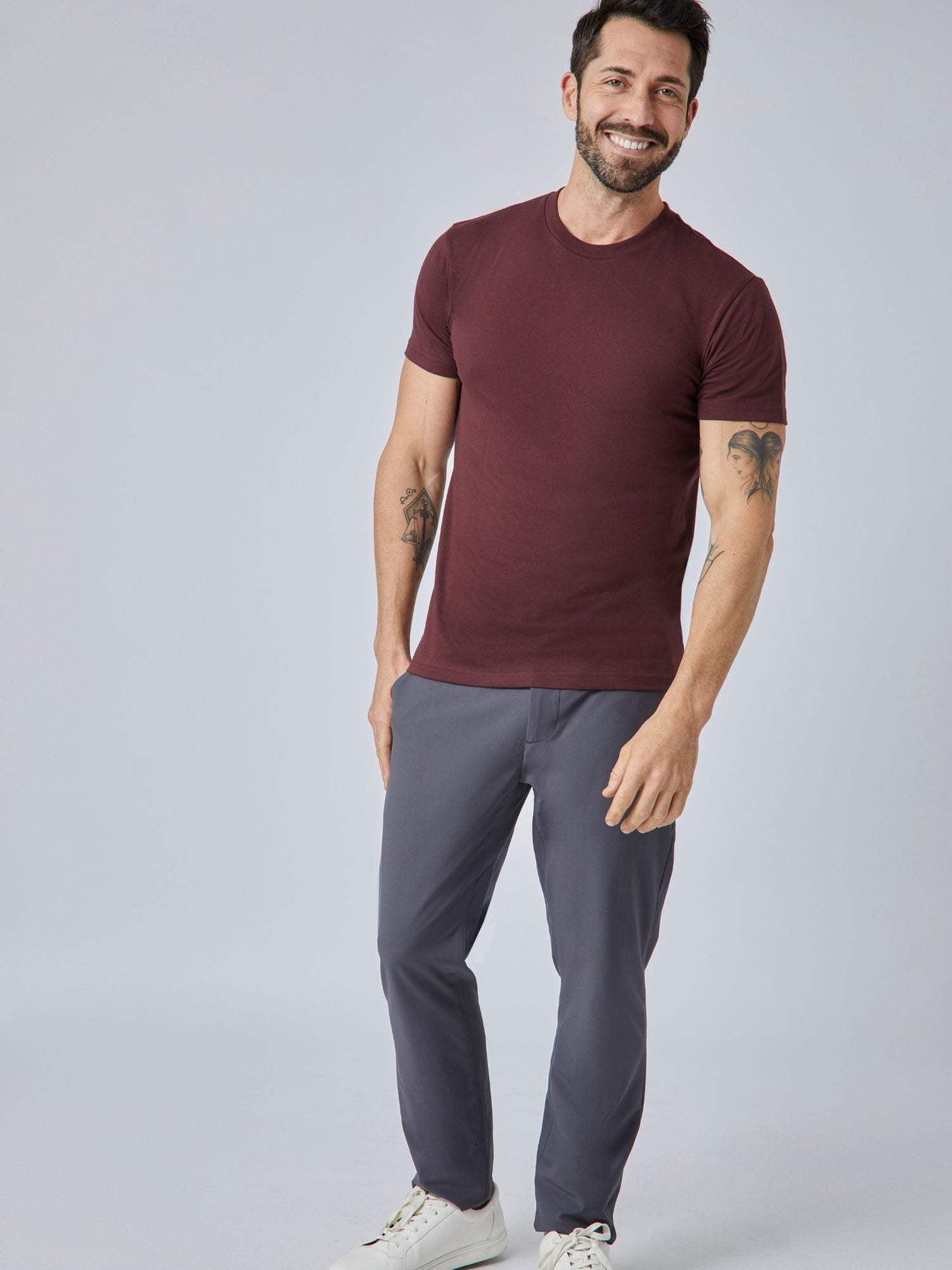  Port Red Crew Neck FINAL SALE、mySite、ghnorth