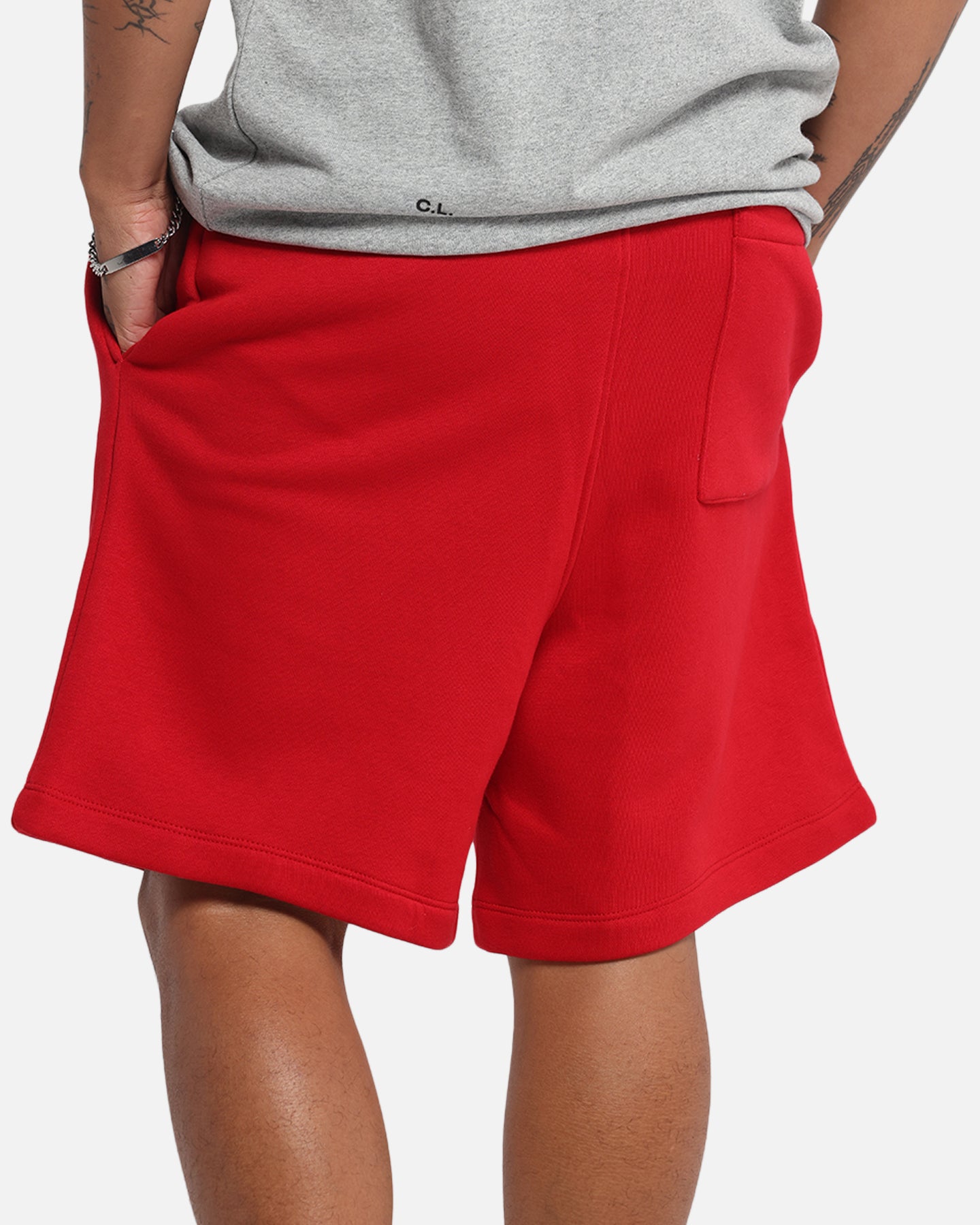Jordan Brooklyn Fleece Shorts Gym Red/White、mySite、zt4zffjzw