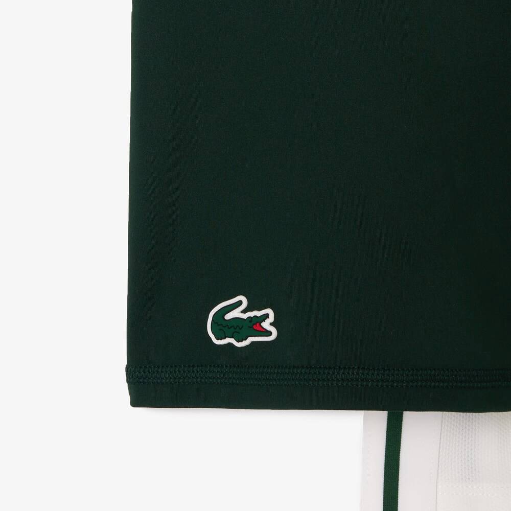 Lacoste Women's Ultra Dry Pique Tennis Dress (White)