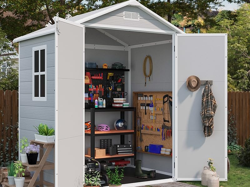 outdoor storage shed