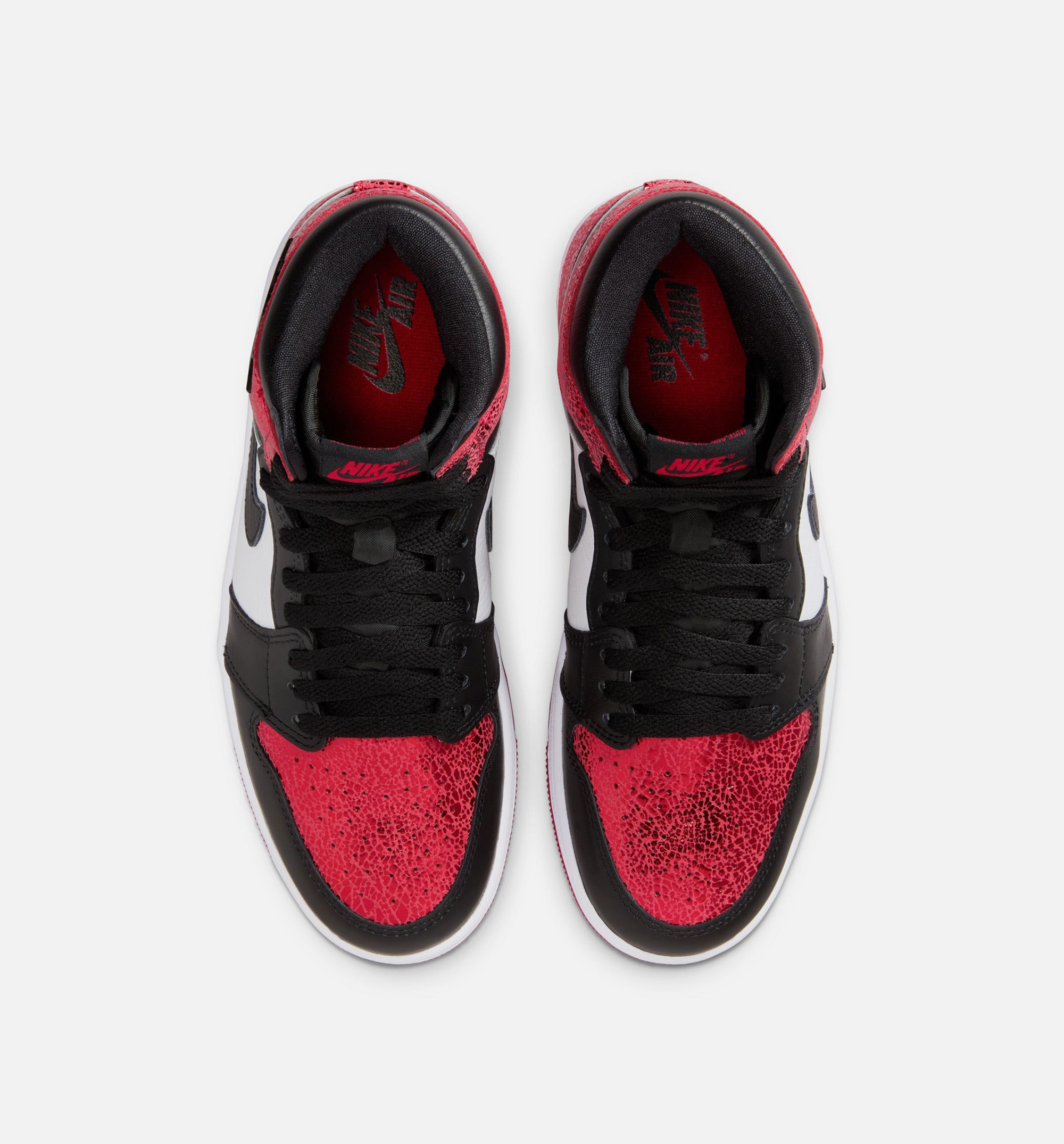 Air Jordan 1 Retro High OG Ruby Womens Lifestyle Shoe - Varsity Red/Black/White、mySite、dreamappss