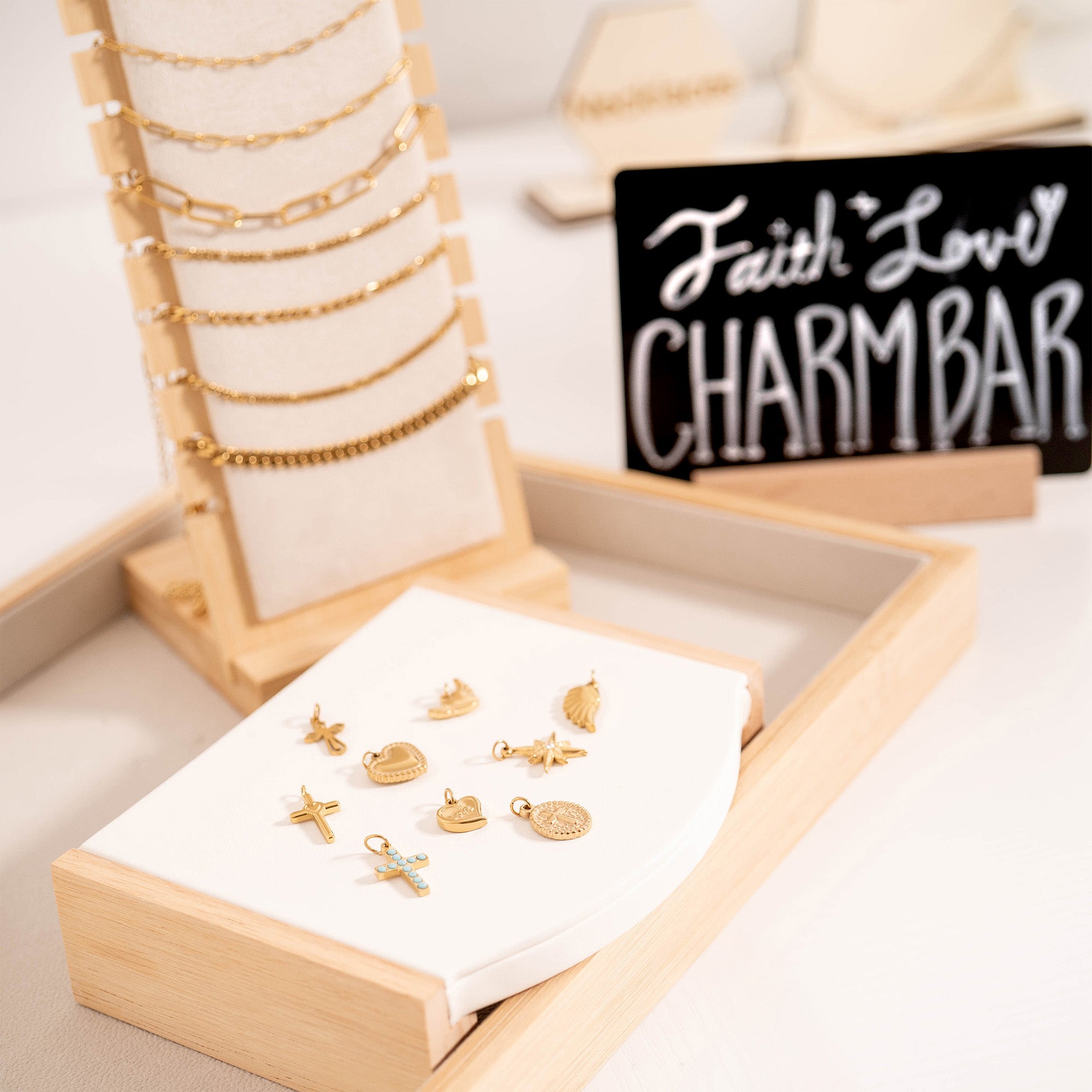 12 Unit Necklace/Bracelet Jewelry Display / DSP0014、mySite、dreamappss