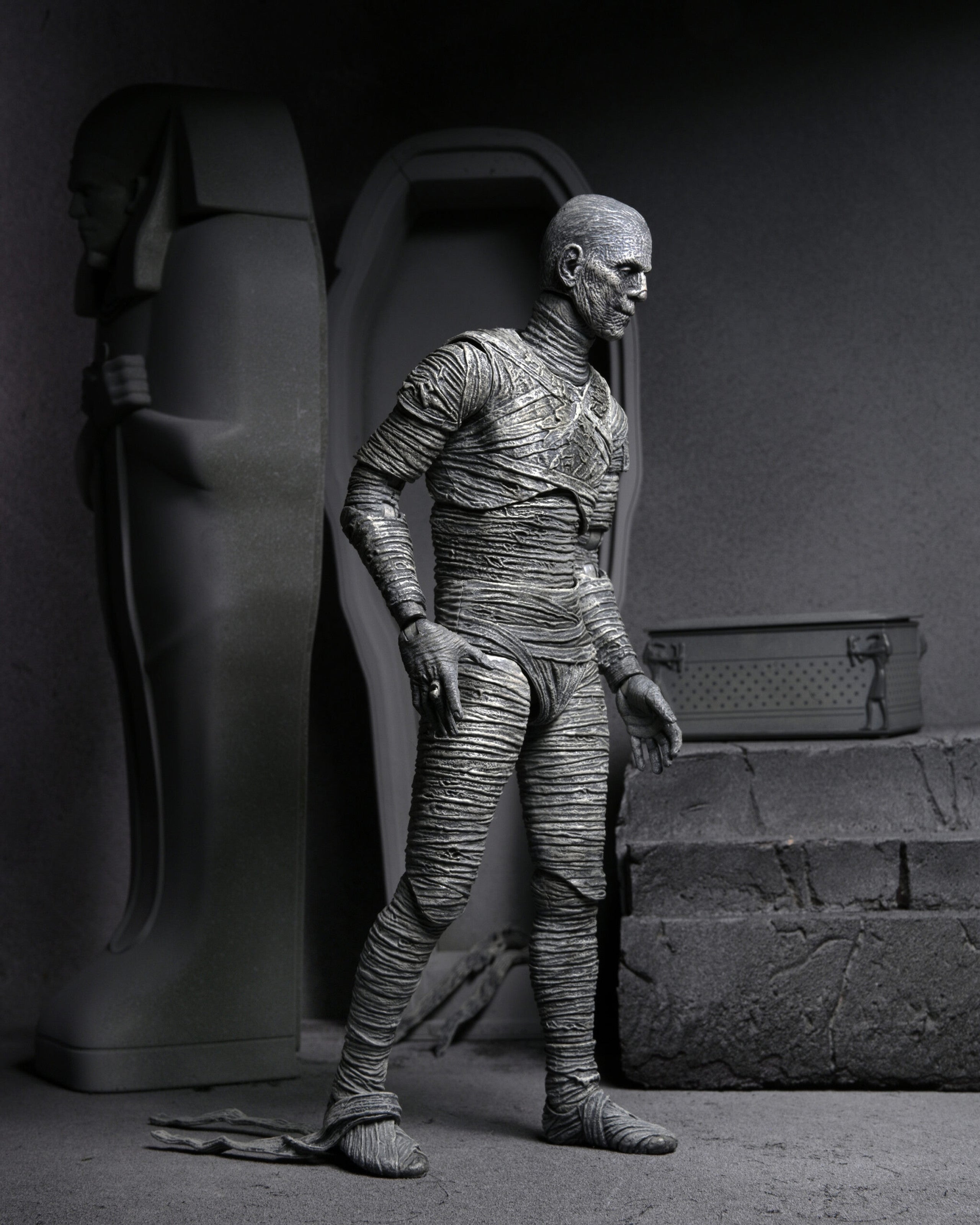 NECA Universal Monsters Ultimate Mummy (Black & White)、mySite、hgirdovlk