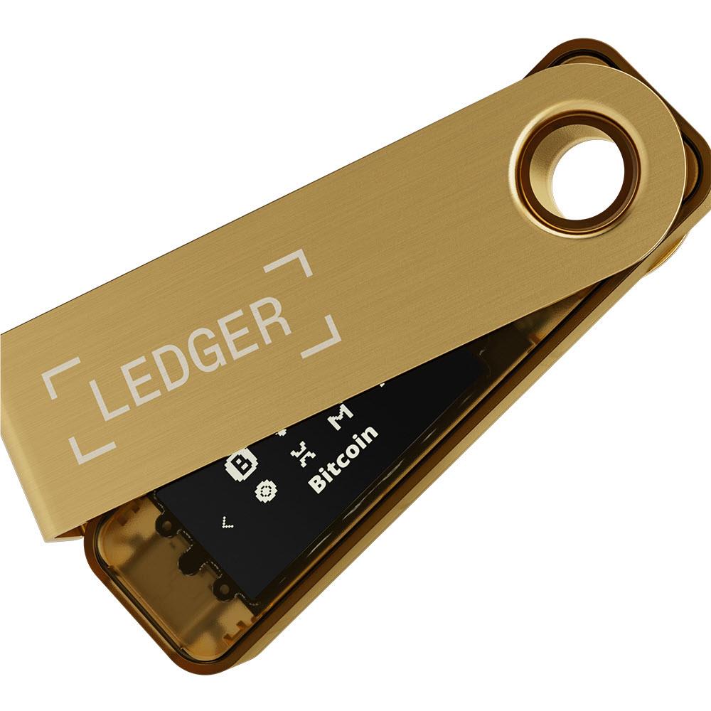 Ledger Nano S Plus Digital Wallet (Gold)、mySite、camillekostekn