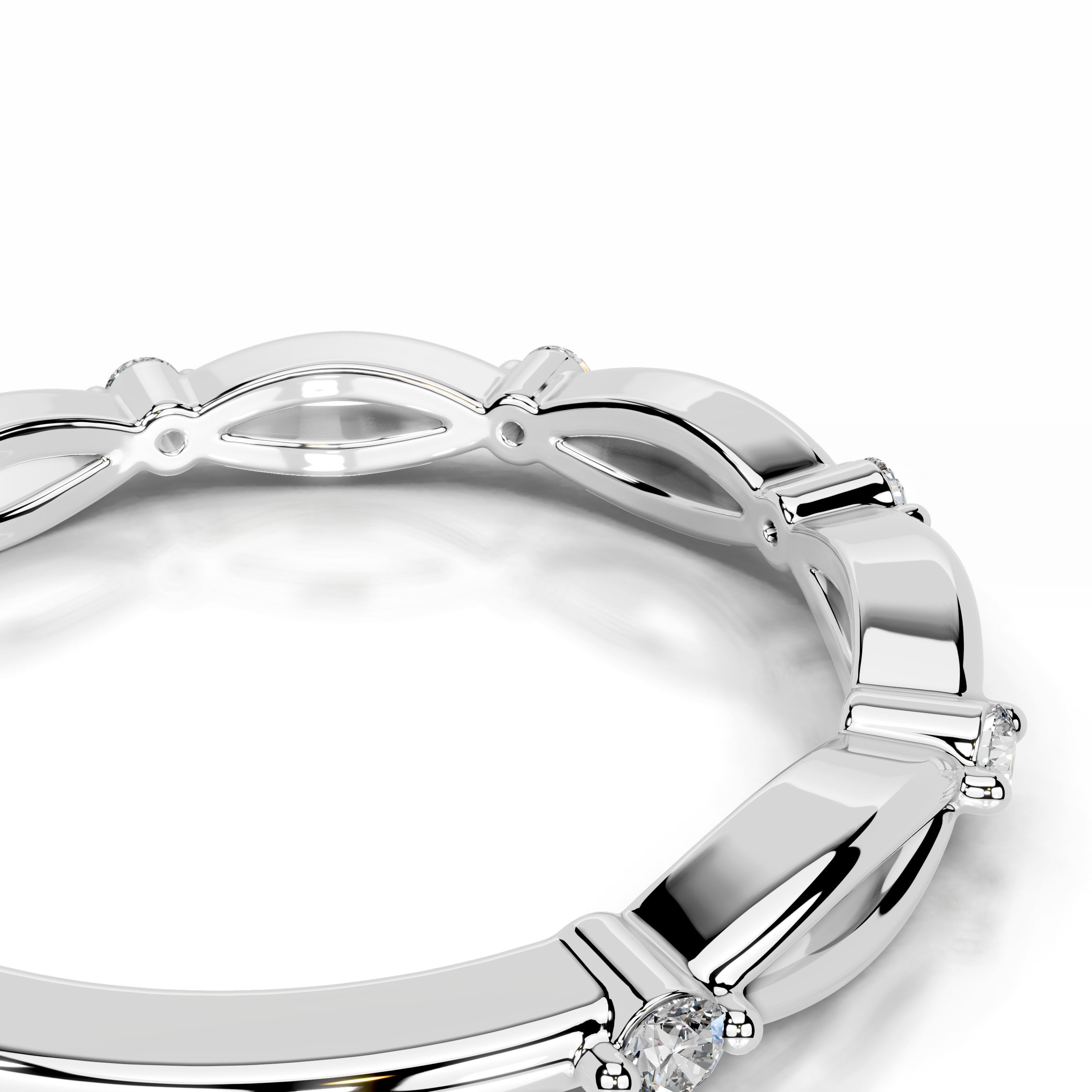 Laina Diamond Wedding band - Platinum、mySite、hinf8tx79