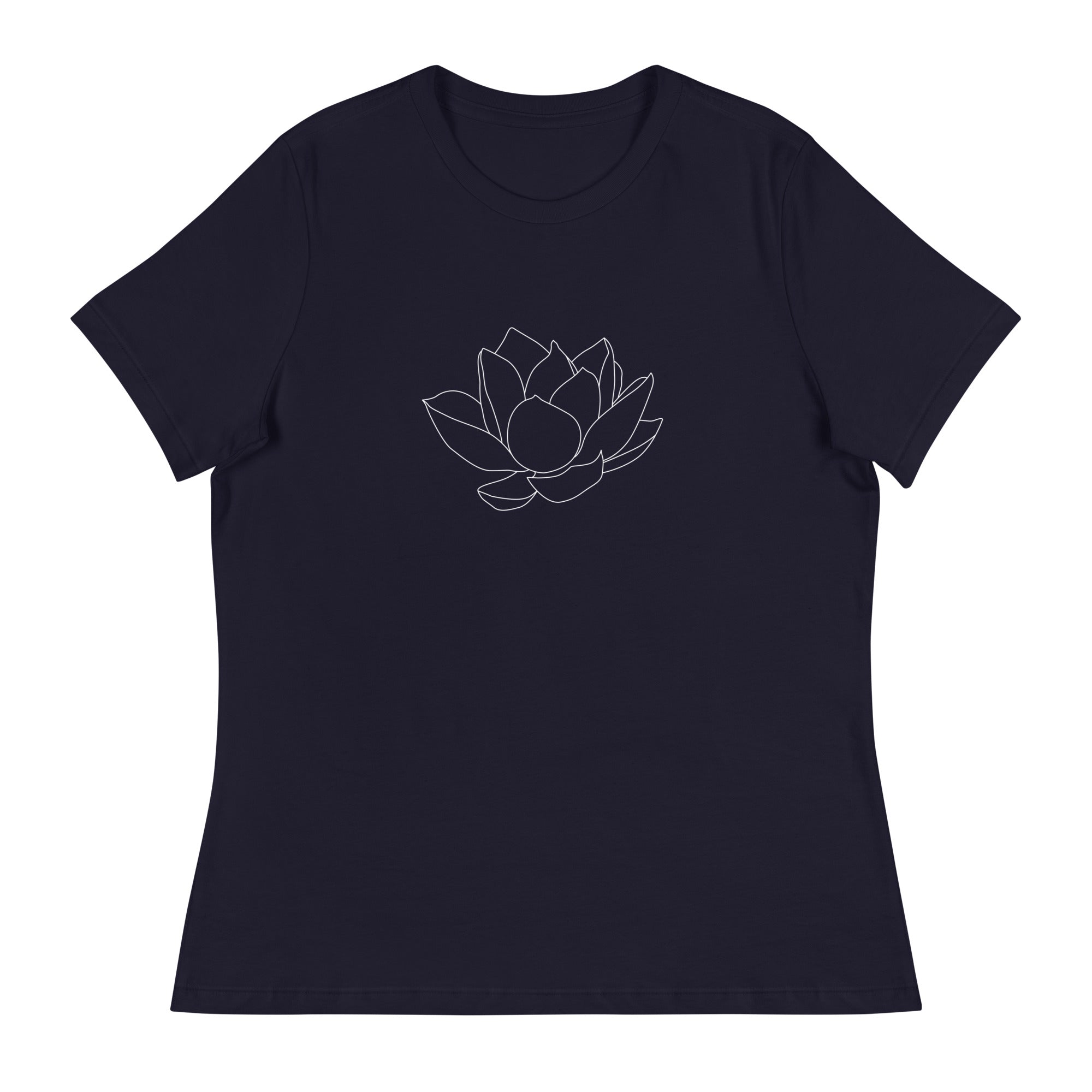 Water Lily Women's Relaxed T-Shirt、mySite、camillekostekn