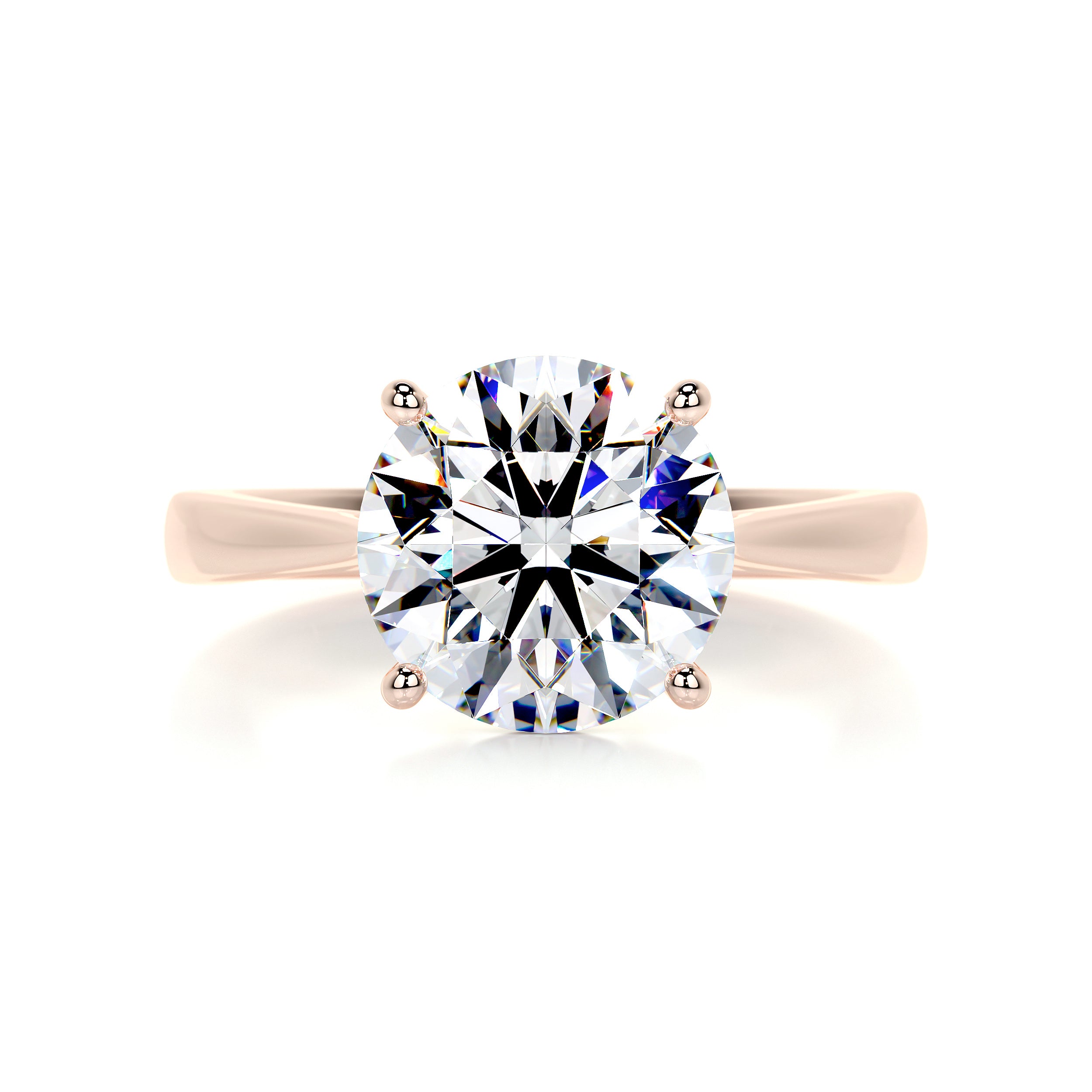 Kate Moissanite Ring -14K Rose Gold、mySite、hinf8tx79
