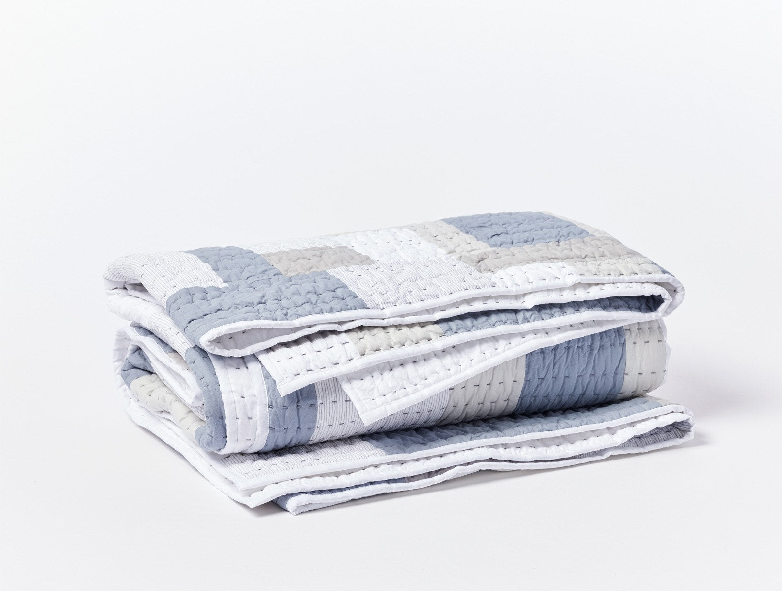  Seascape Patchwork Organic Quilt - Renewed、mySite、sugarbowlscore