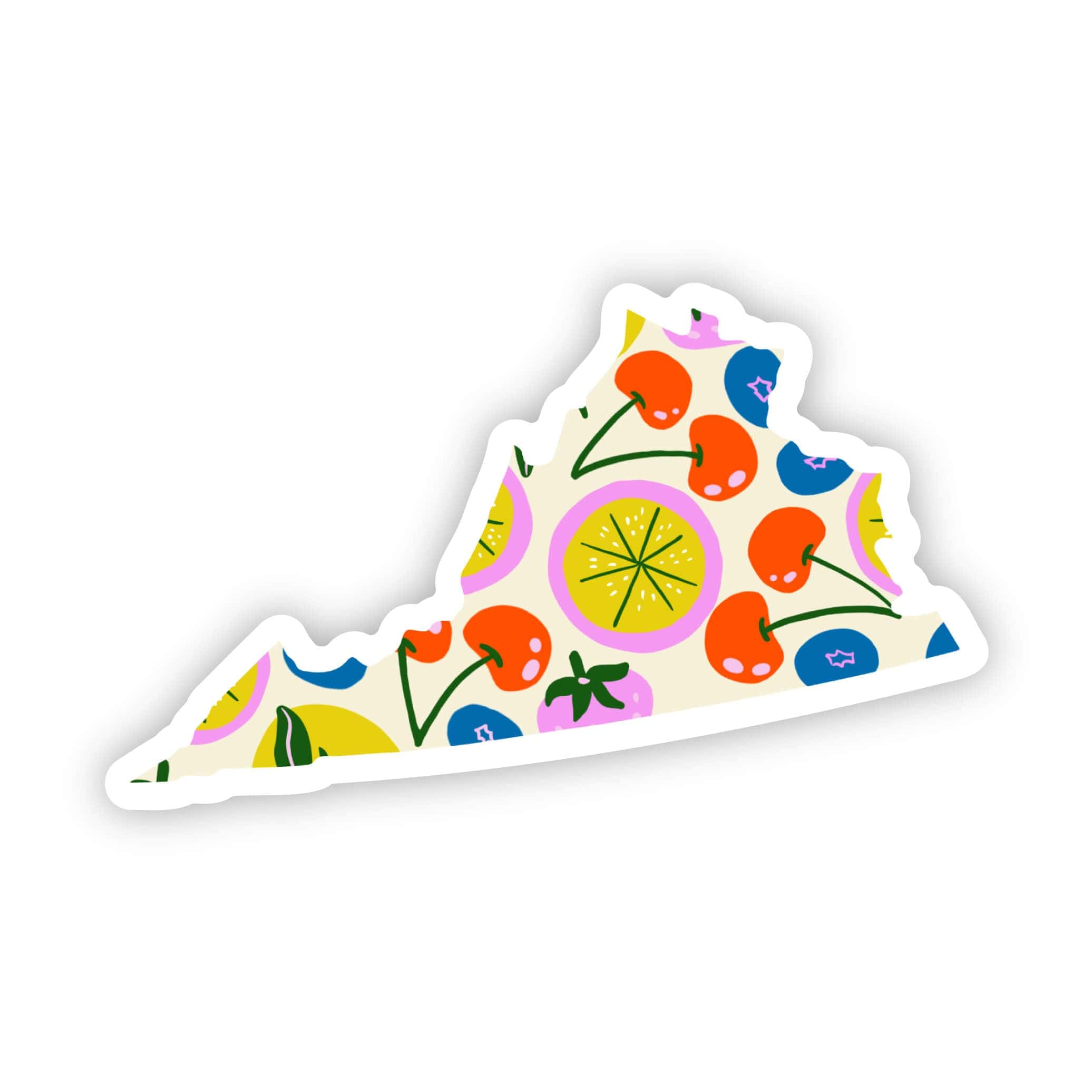  Virginia Sticker - Cute Fruits、mySite、ghnorth