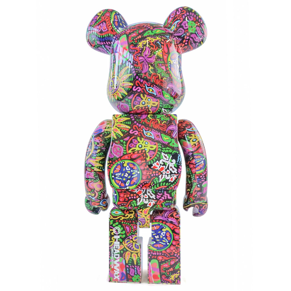  1000% Bearbrick Psychedelic Paisley、mySite、greenlandpopulation