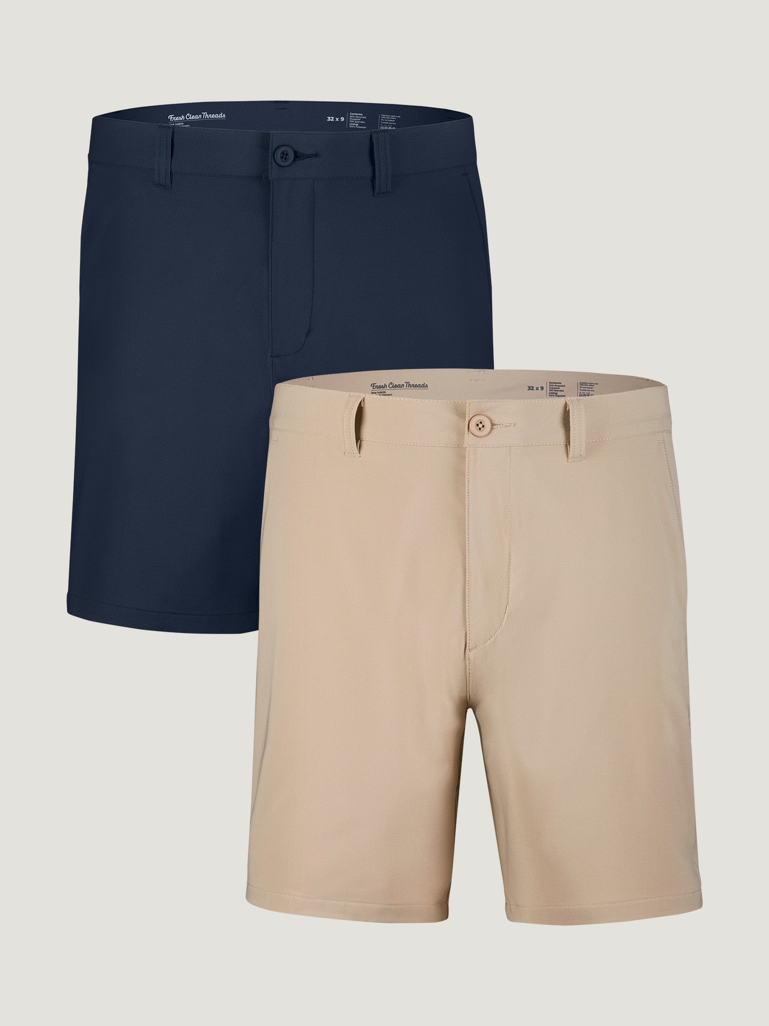  Everyday Shorts 2.0 Neutrals 2-Pack、mySite、ghnorth