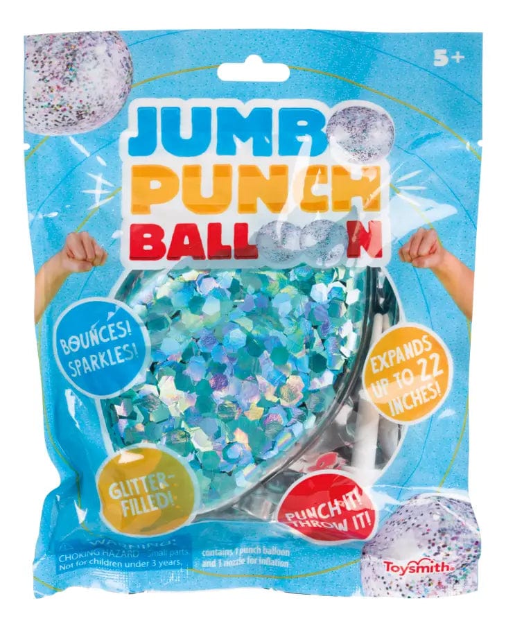 Glittery Jumbo 22 Punch Balloon, (Red, Blue, Silver)、mySite、g9winljtr