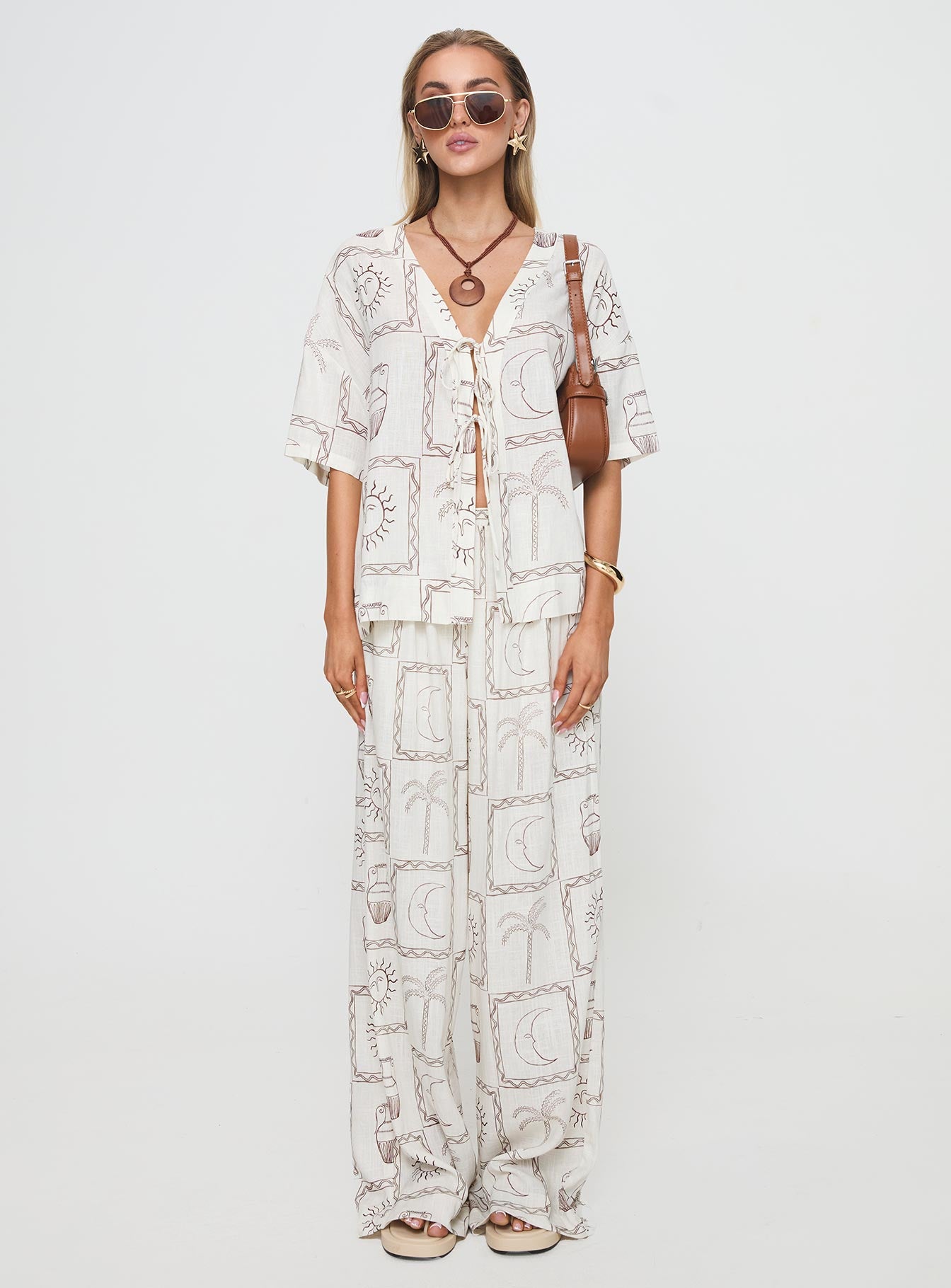 Sun Dream Shirt Cream / Multi、mySite、solidvoid