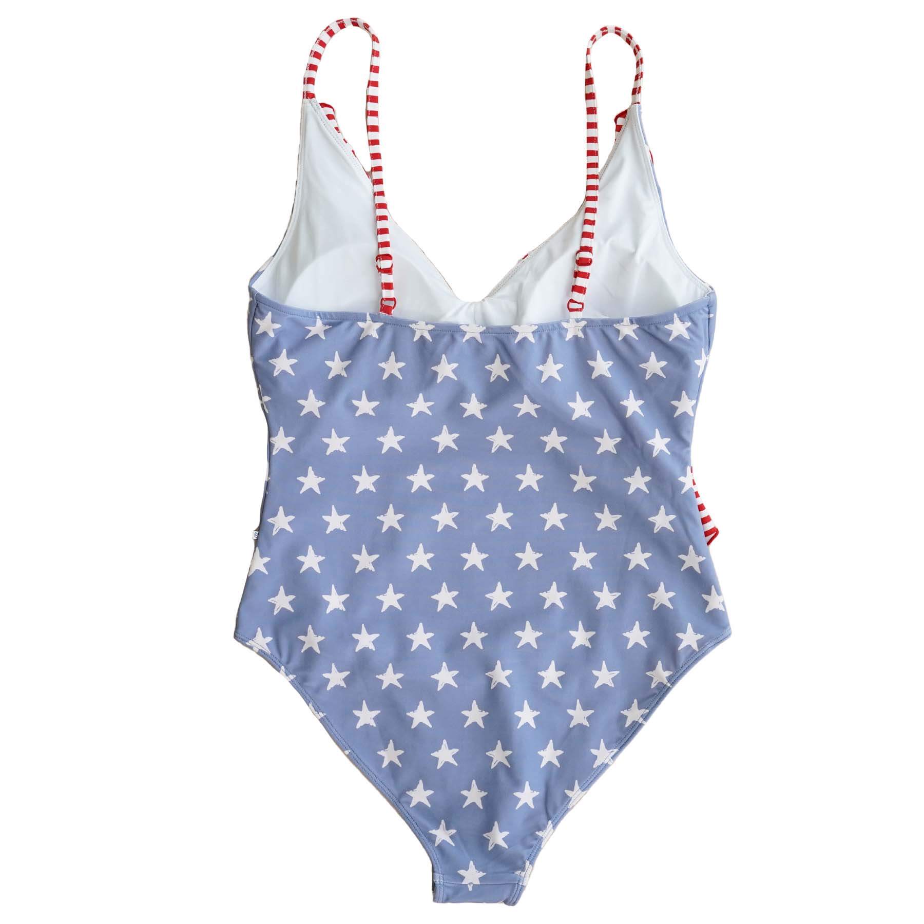  Women's Ruffled One-Piece Swimsuit | All American、mySite、layawaytickets