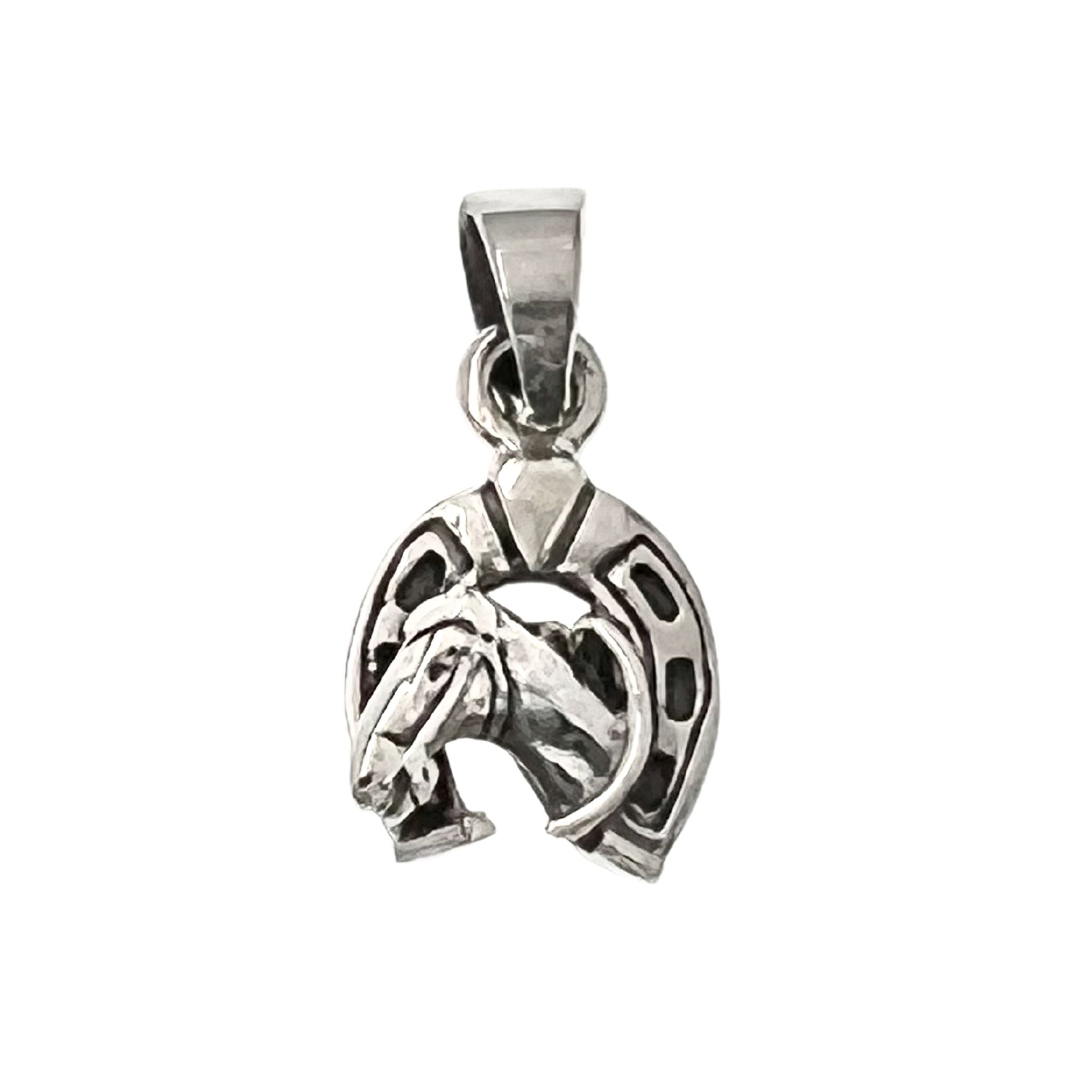 Sterling Silver Horse And Horseshoe Pendant / SSP0154、mySite、dreamappss