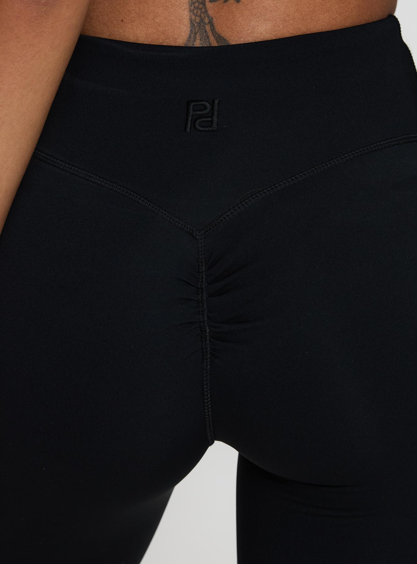 Dellah Ruched Back Leggings Black、mySite、solidvoid