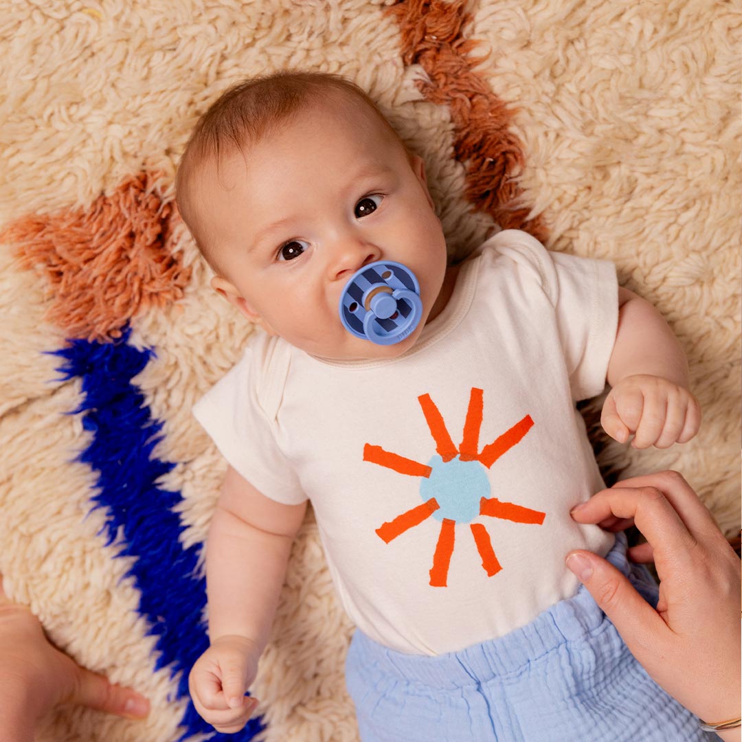  BIBS Studio Latex Pacifier - 2 Pack - Sky Blue Mix - Pin、mySite、merchandisen