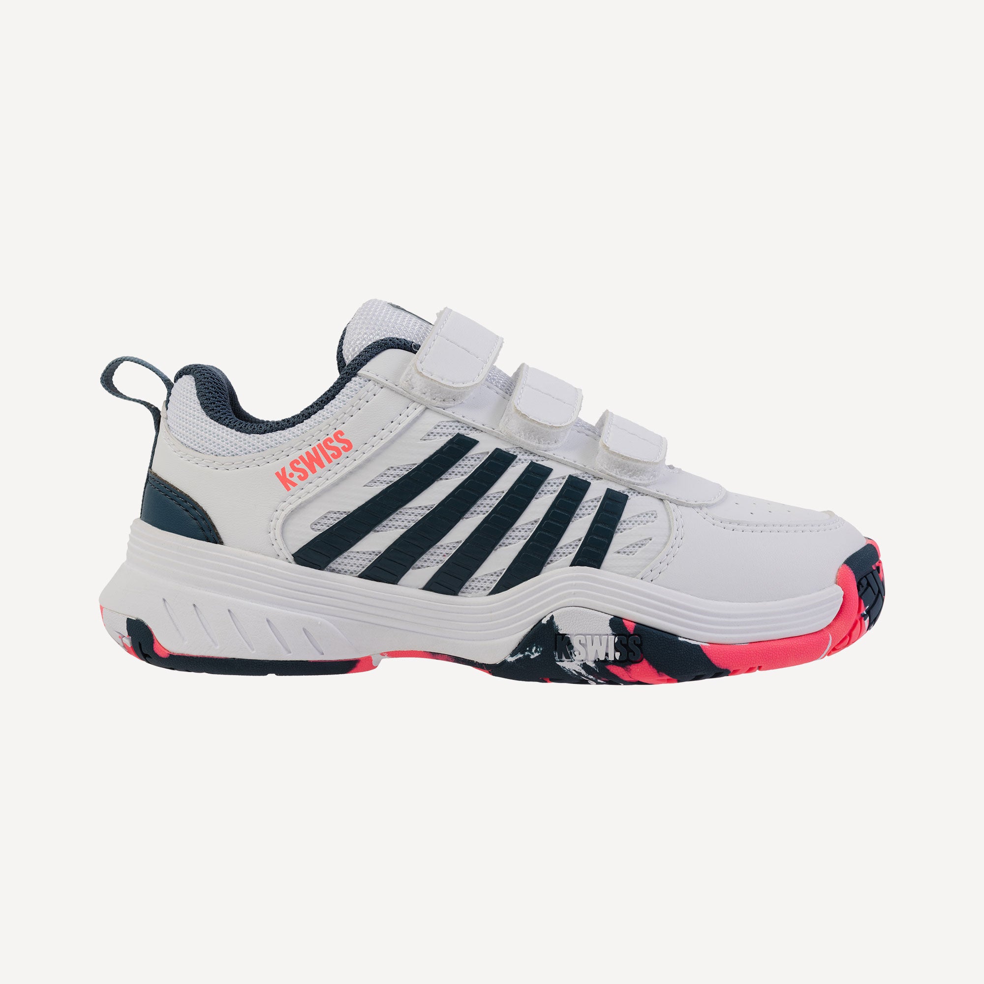 K-Swiss Court Express 2 Strap Kids' Tennis Shoes、mySite、neckold