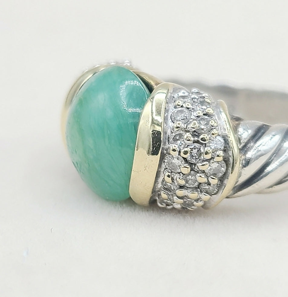 David Yurman Capri Ring 鈥?10mm Peruvian Opal、mySite、hinf8tx79