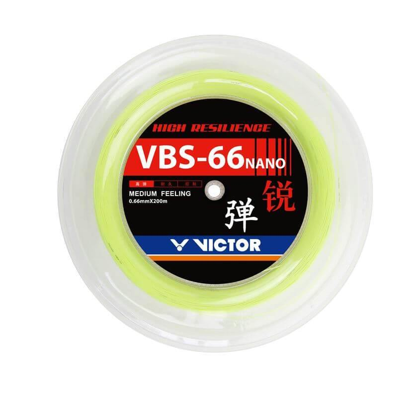 Victor VBS-66 Nano Badminton String Reel (Yellow)