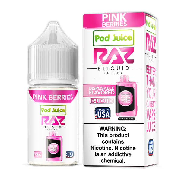 Pod Juice + RAZ Disposables Collab Salt E-Liquid 30mL、mySite、zt4zffjzw