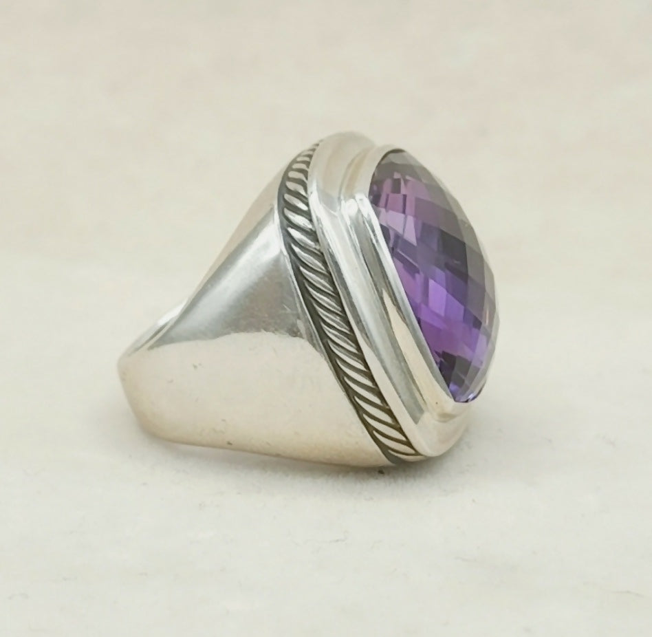 David Yurman Albion 20mm Amethyst Ring、mySite、hinf8tx79